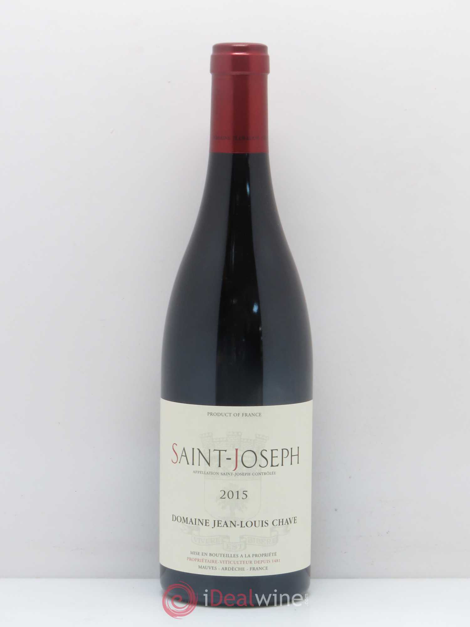 Saint-Joseph Jean-Louis Chave 2015 - Lot de 1 bouteille - 0