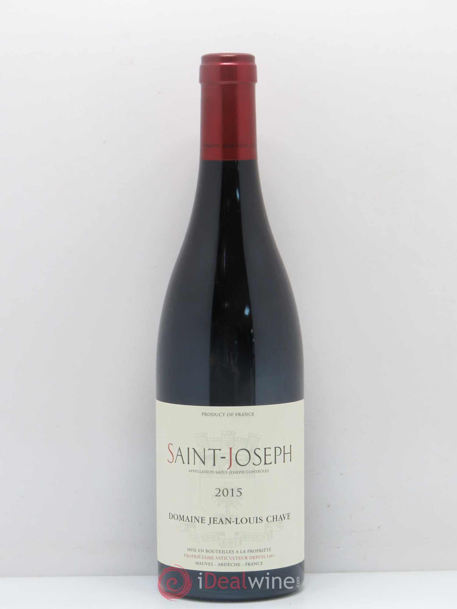 Saint-Joseph Jean-Louis Chave 2015 - Lot de 1 bouteille - 0