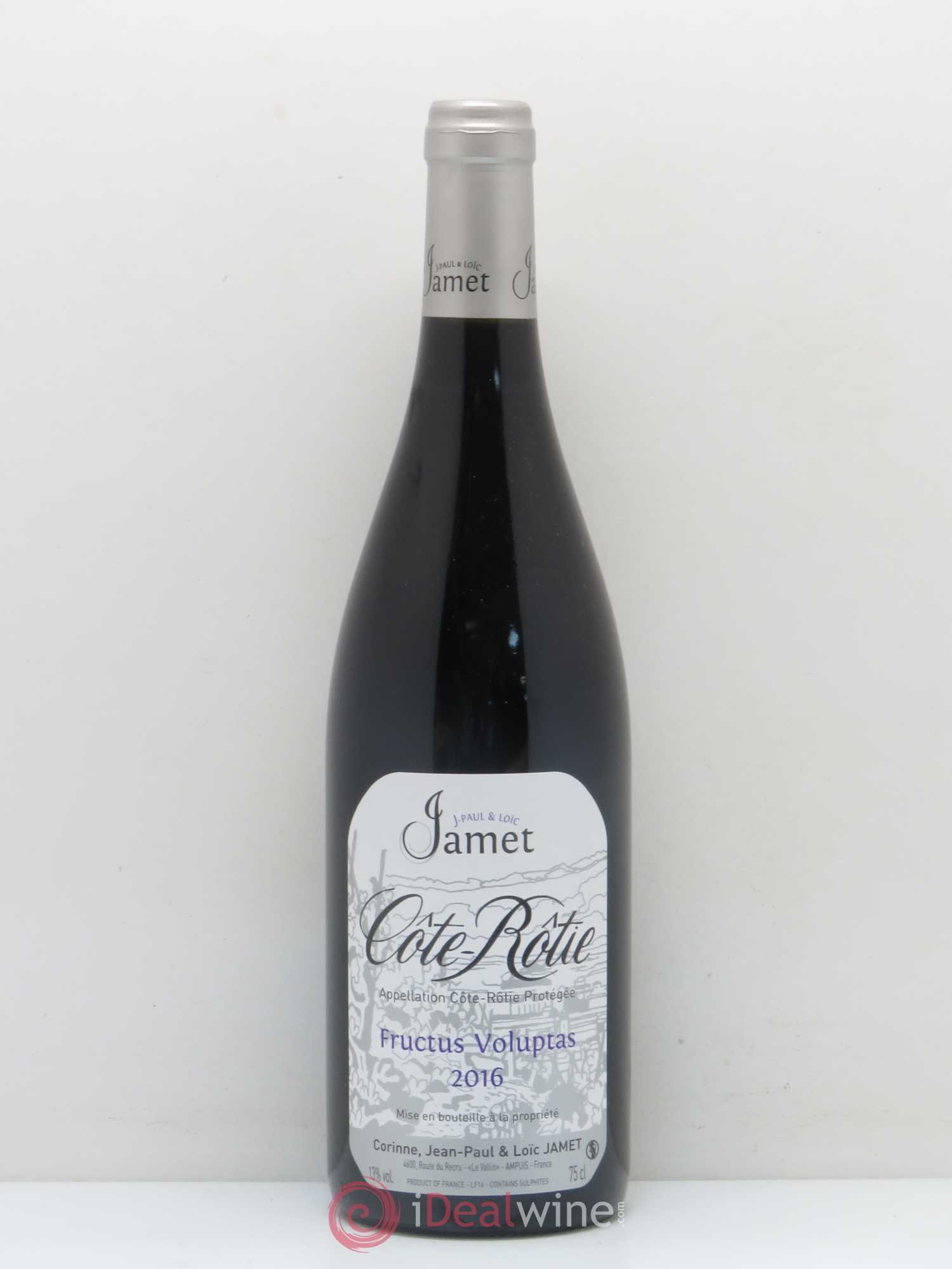 Côte-Rôtie Fructus Voluptas Jamet (Domaine) 2016 - Lot de 1 bouteille - 0