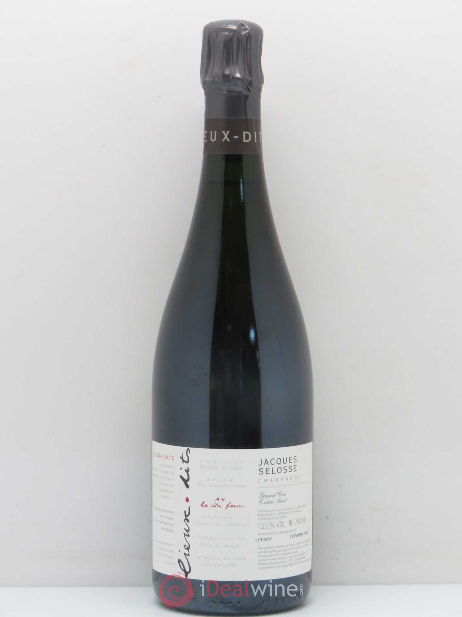 La Côte Faron Blanc de Noirs Grand Cru Extra-Brut Jacques Selosse - Lot de 1 bouteille - 0