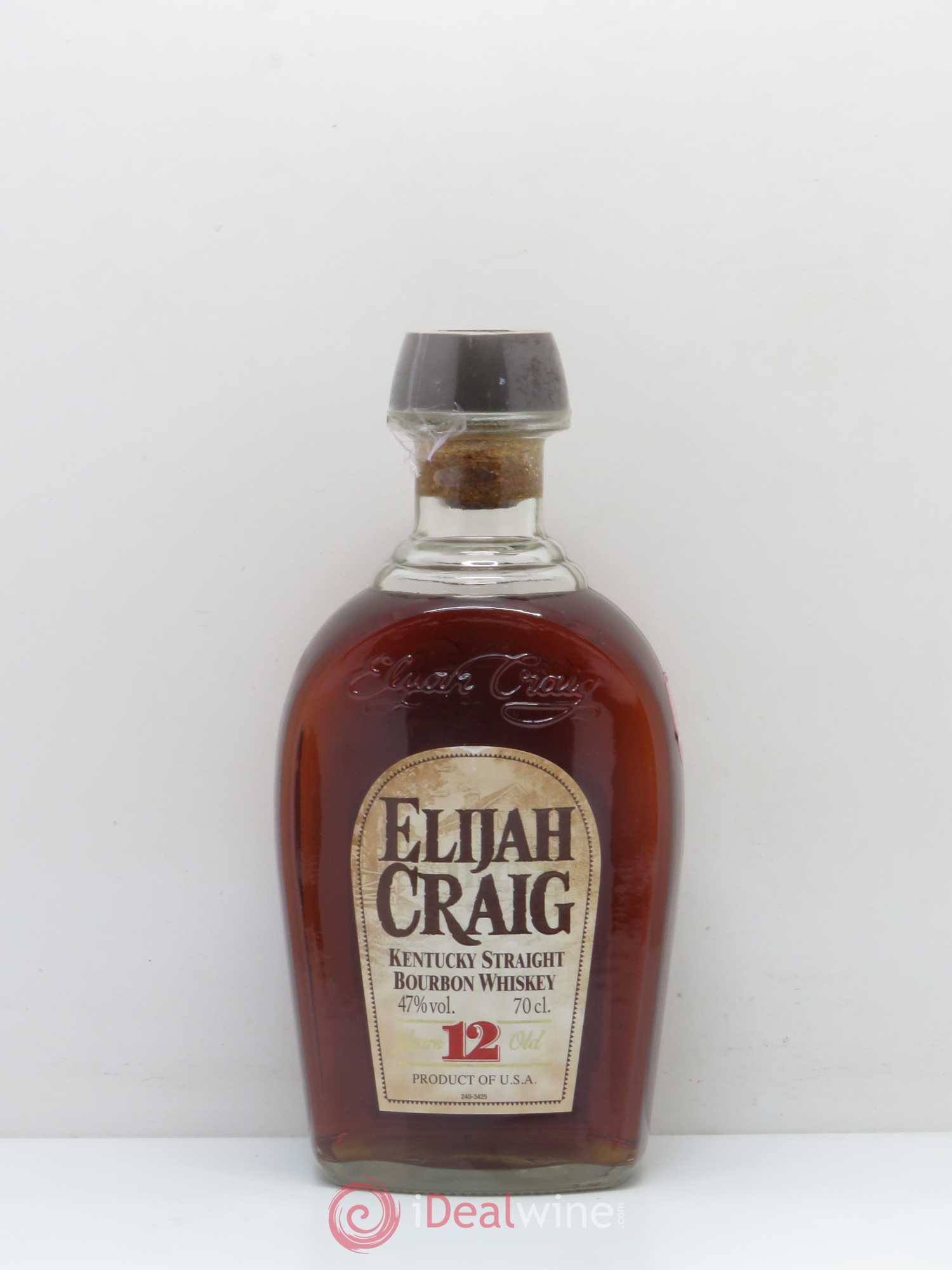 Whisky USA Kentucky Elijah Craig Bourbon 12 YO barrel proof 47° - Posten von 1 Flasche - 0