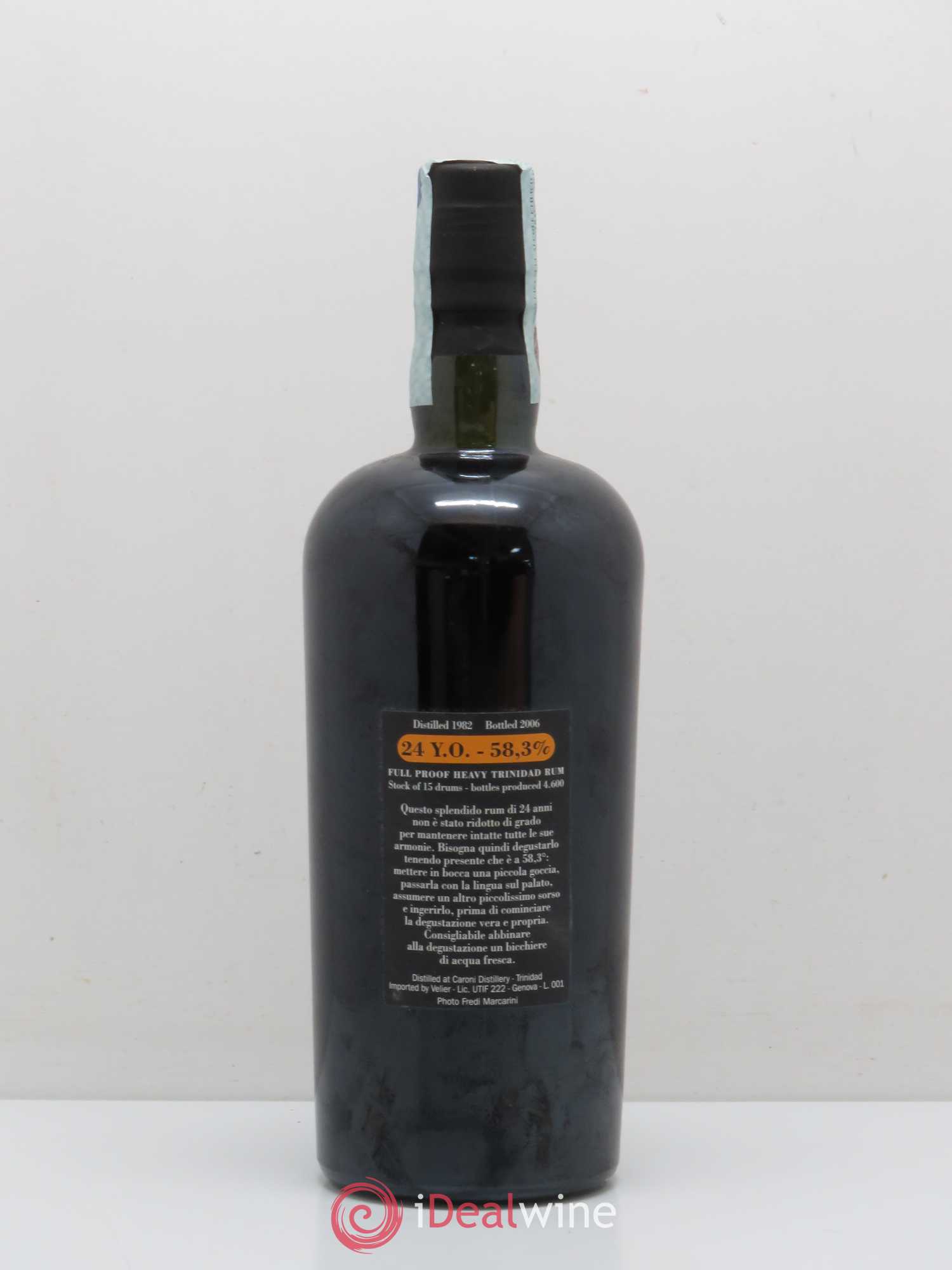 Rhum Trinidad & Tobago Caroni Full Proof 24 ans d'âge 1982 - Lotto di 1 bottiglia - 1