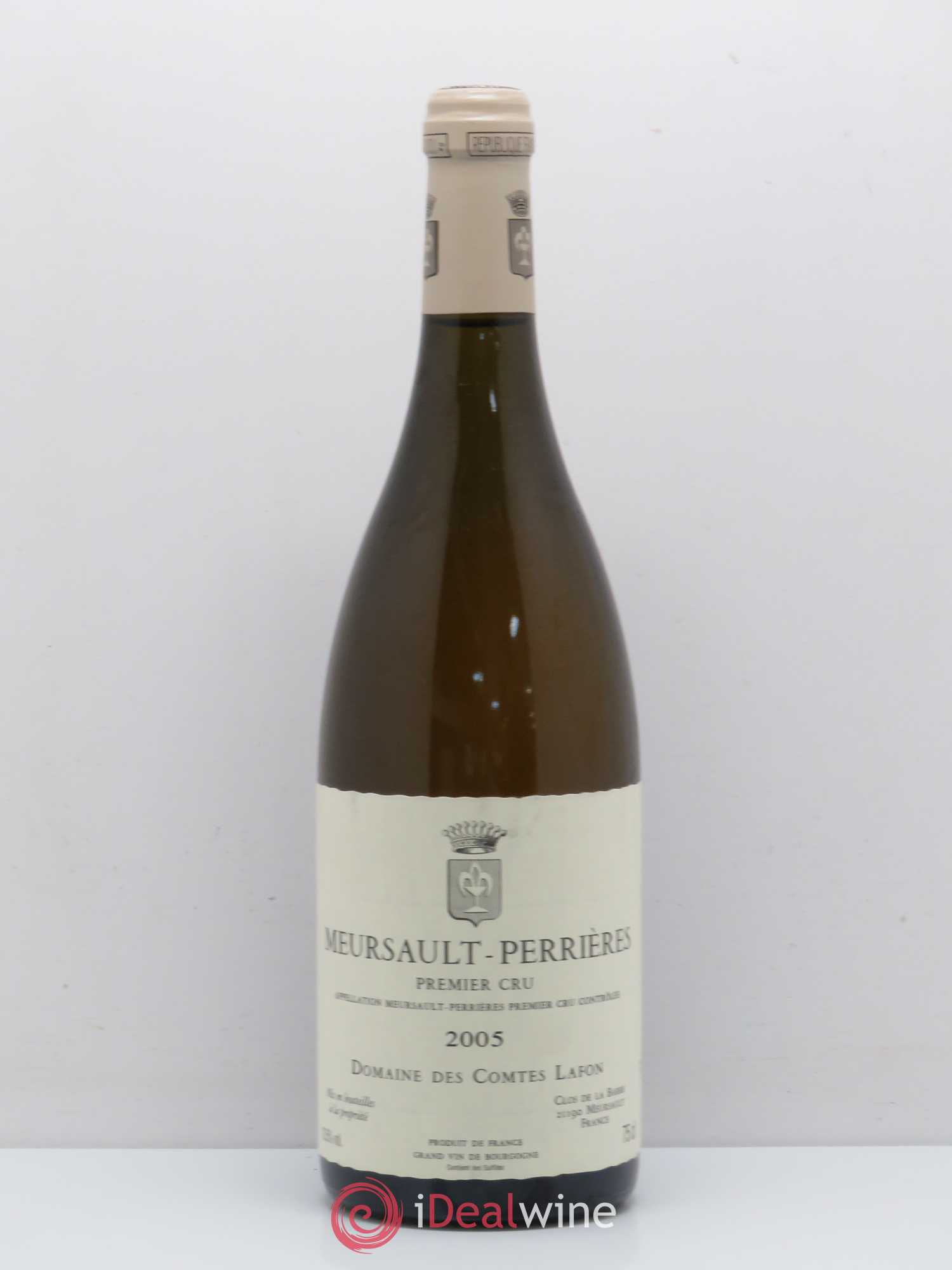 Meursault 1er Cru Perrières Comtes Lafon (Domaine des) 2005 - Lot de 1 bouteille - 0