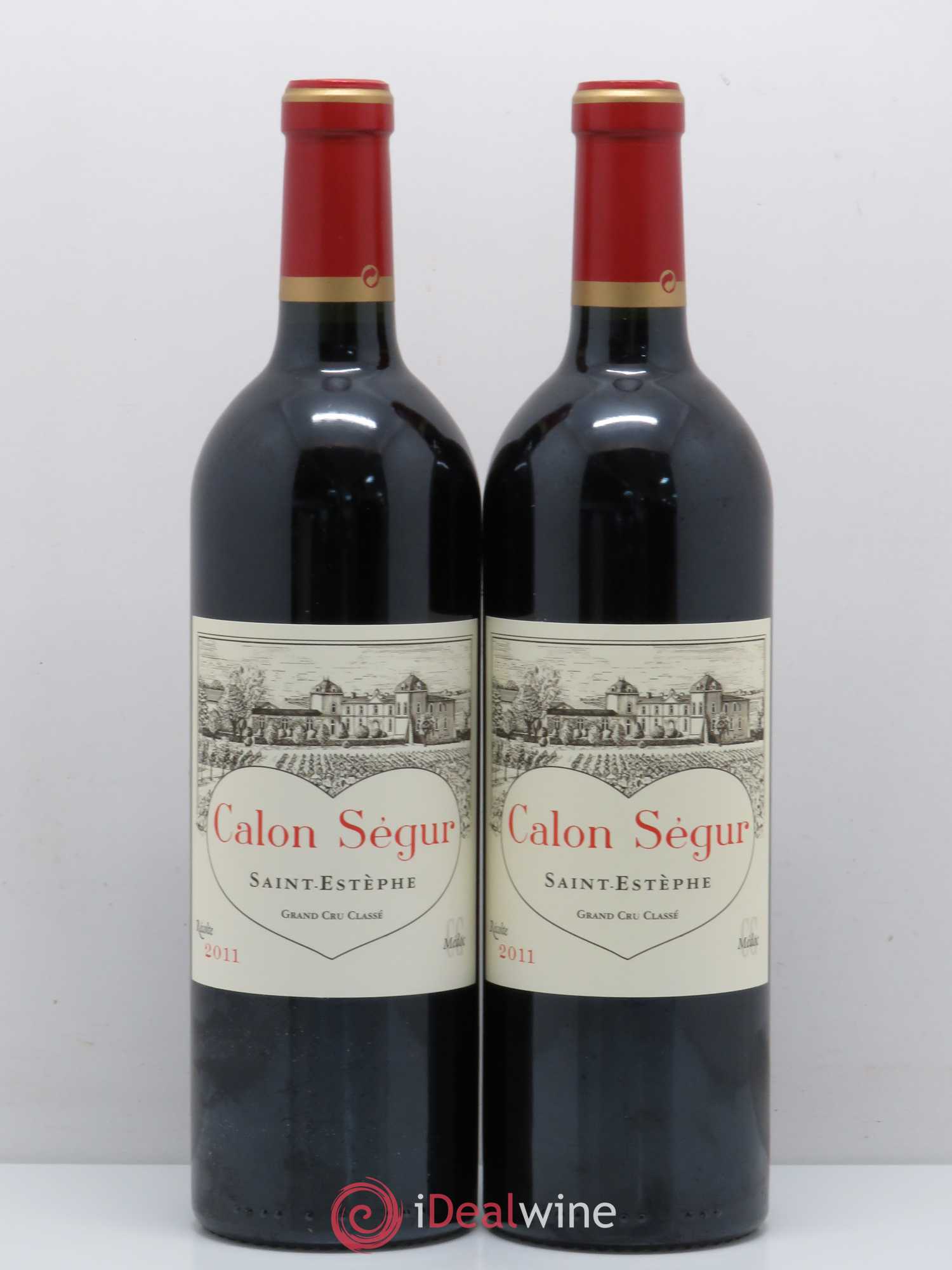 Château Calon Ségur 3ème Grand Cru Classé 2011 - Lot de 2 bouteilles - 0