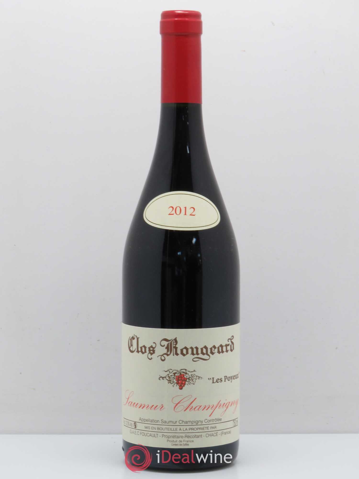 Saumur-Champigny Les Poyeux Clos Rougeard 2012 - Lot de 1 bouteille - 0