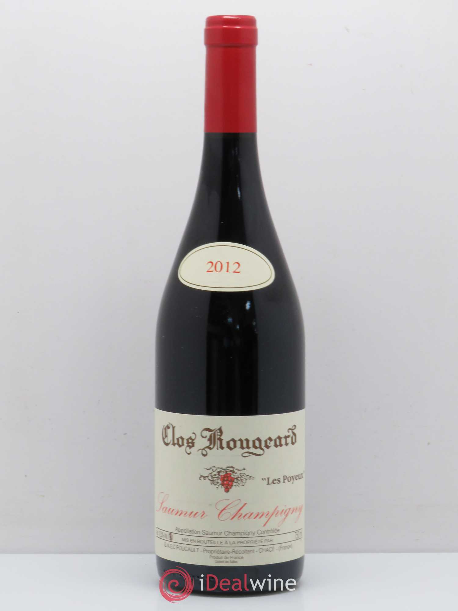 Saumur-Champigny Les Poyeux Clos Rougeard 2012 - Lot de 1 bouteille - 0
