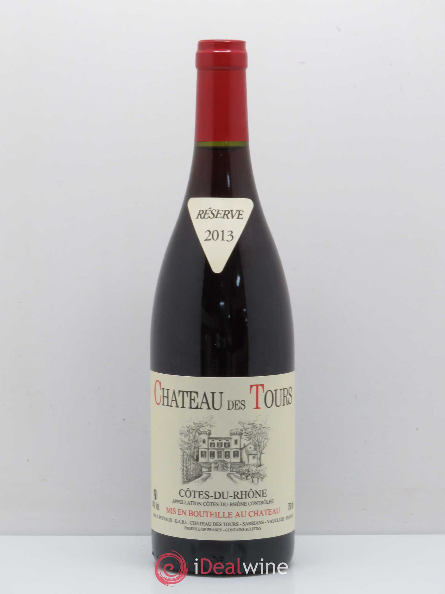 Côtes-du-Rhône Château des Tours Emmanuel Reynaud 2013 - Lot de 1 bouteille - 0