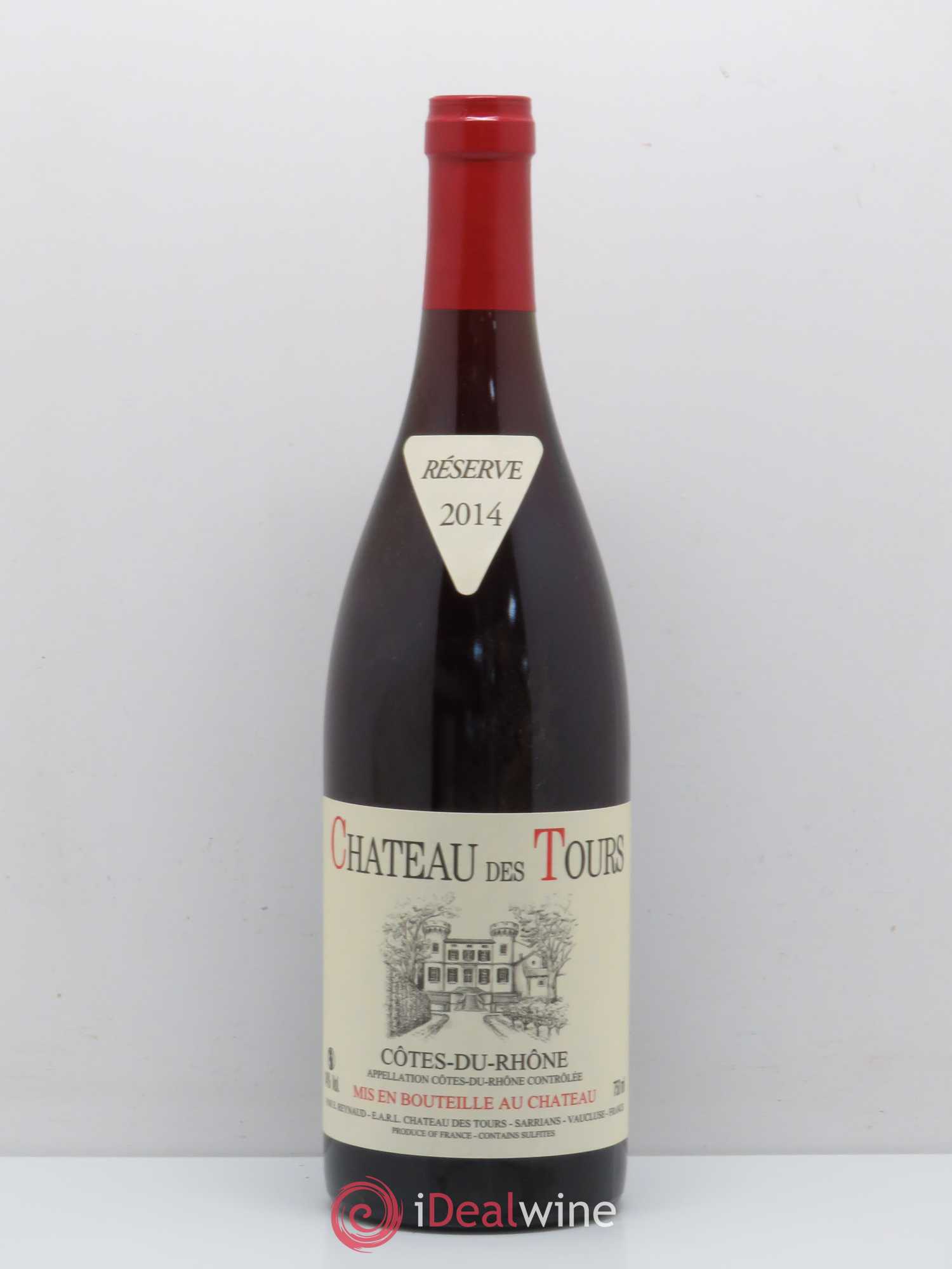 Côtes-du-Rhône Château des Tours Emmanuel Reynaud 2014 - Lot de 1 bouteille - 0
