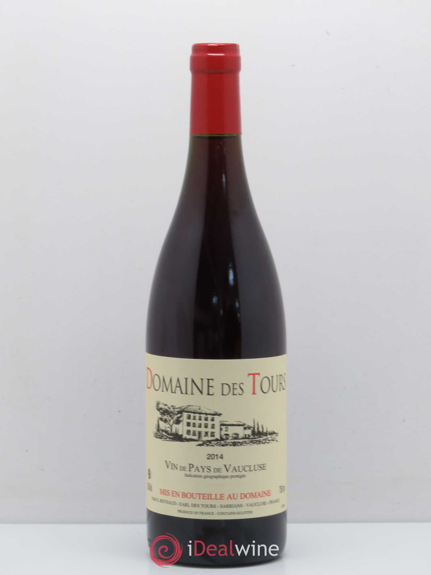 Vaucluse (Vin de Pays de Vaucluse) Domaine des Tours Emmanuel Reynaud 2014 - Lot de 1 bouteille - 0
