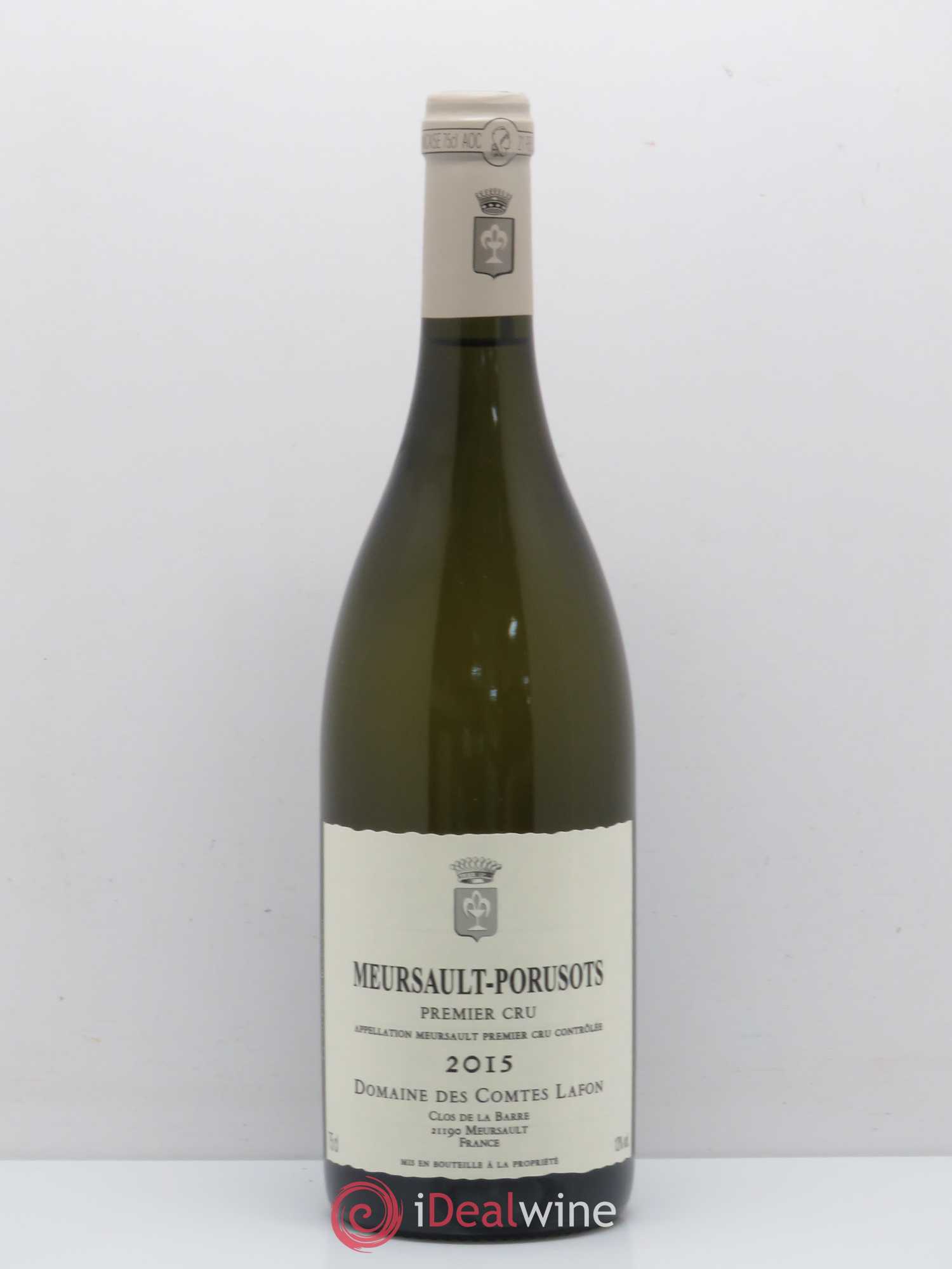 Meursault 1er Cru Porusots Comtes Lafon (Domaine des) 2015 - Lot de 1 bouteille - 0