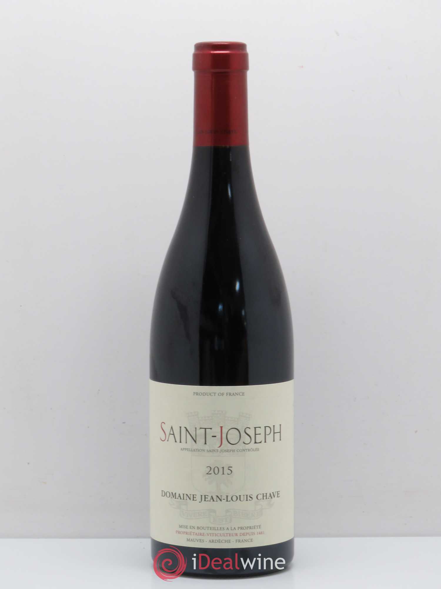 Saint-Joseph Jean-Louis Chave 2015 - Lot de 1 bouteille - 0