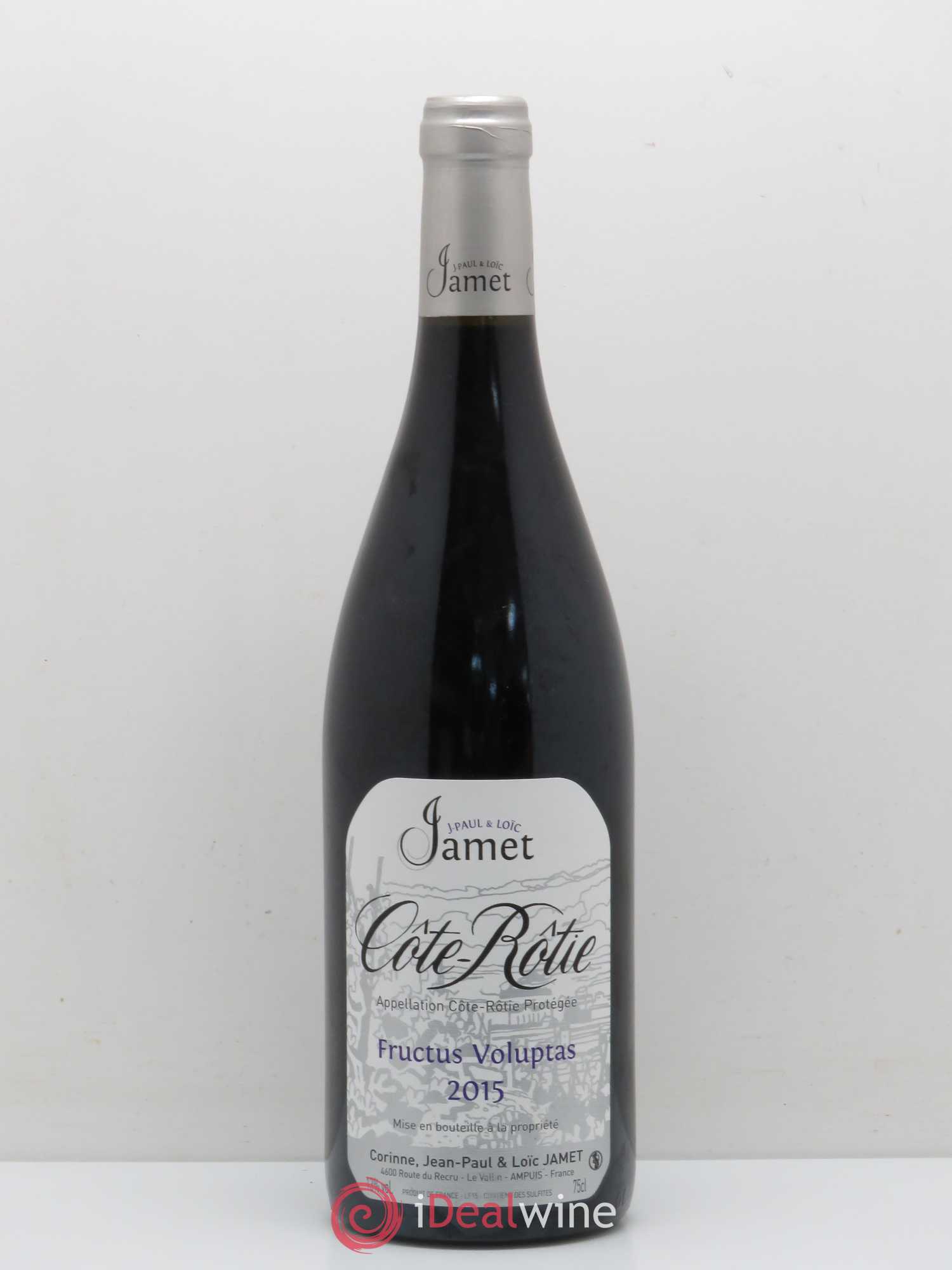Côte-Rôtie Fructus Voluptas Jamet (Domaine) 2015 - Lot de 1 bouteille - 0