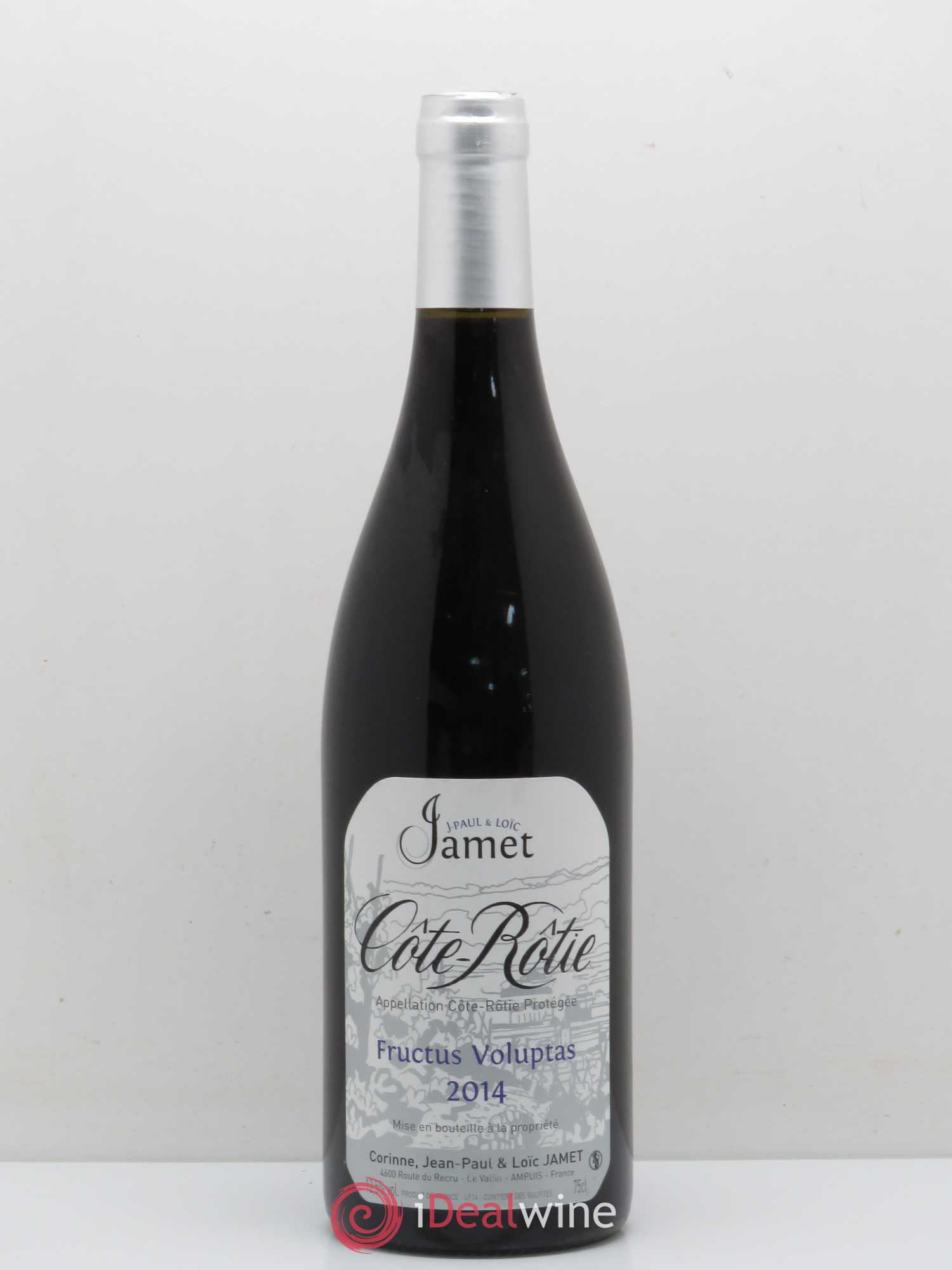 Côte-Rôtie Fructus Voluptas Jamet (Domaine) 2014 - Lot de 1 bouteille - 0