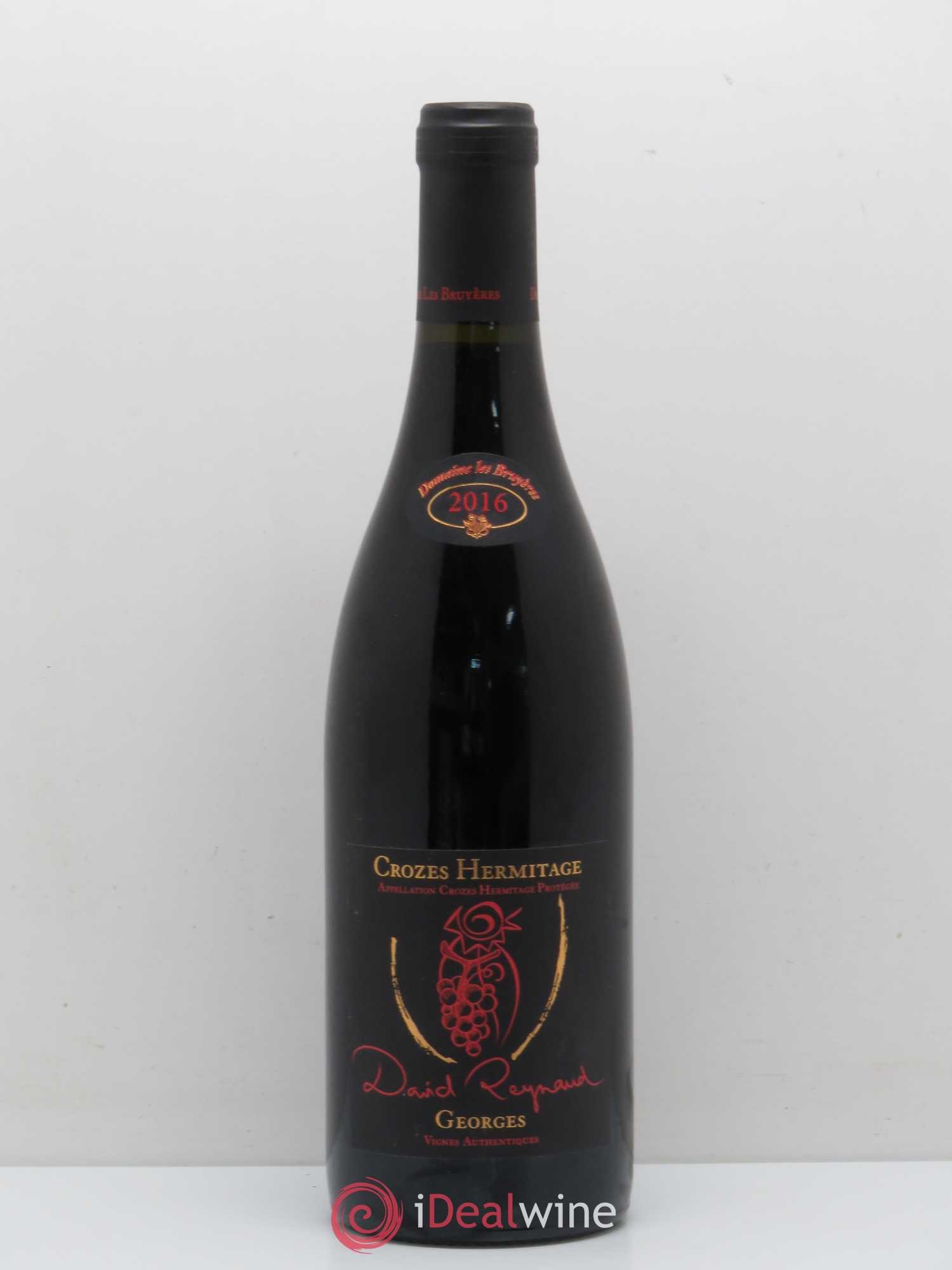 Crozes-Hermitage David Reynaud (sans prix de réserve) 2016 - Posten von 1 Flasche - 0