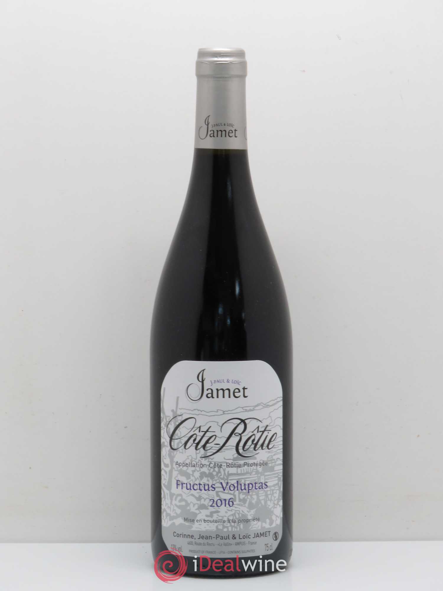 Côte-Rôtie Fructus Voluptas Jamet (Domaine) 2016 - Lot de 1 bouteille - 0
