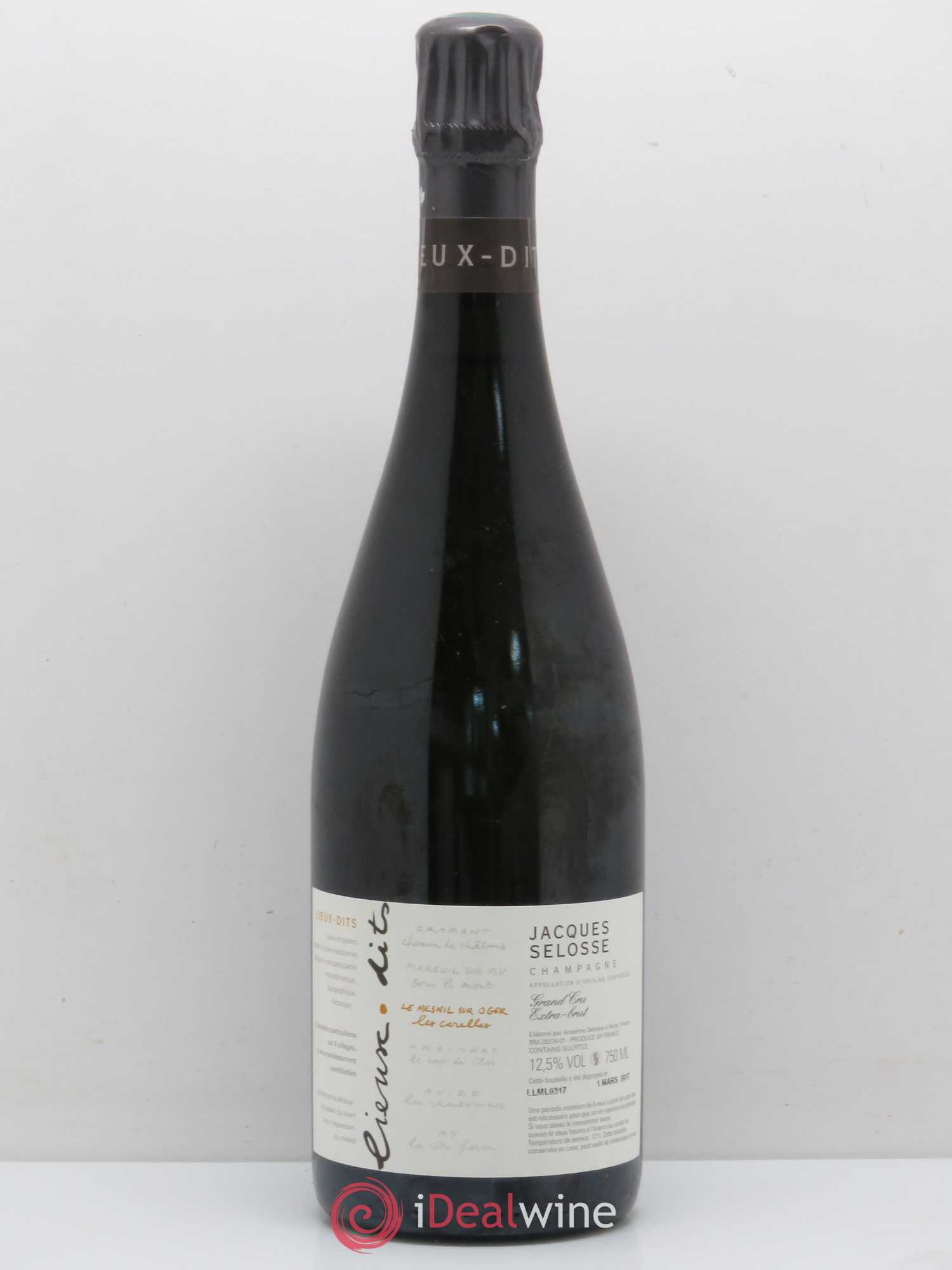 Les Carelles Blanc de Blancs Jacques Selosse - Lot de 1 bouteille - 0