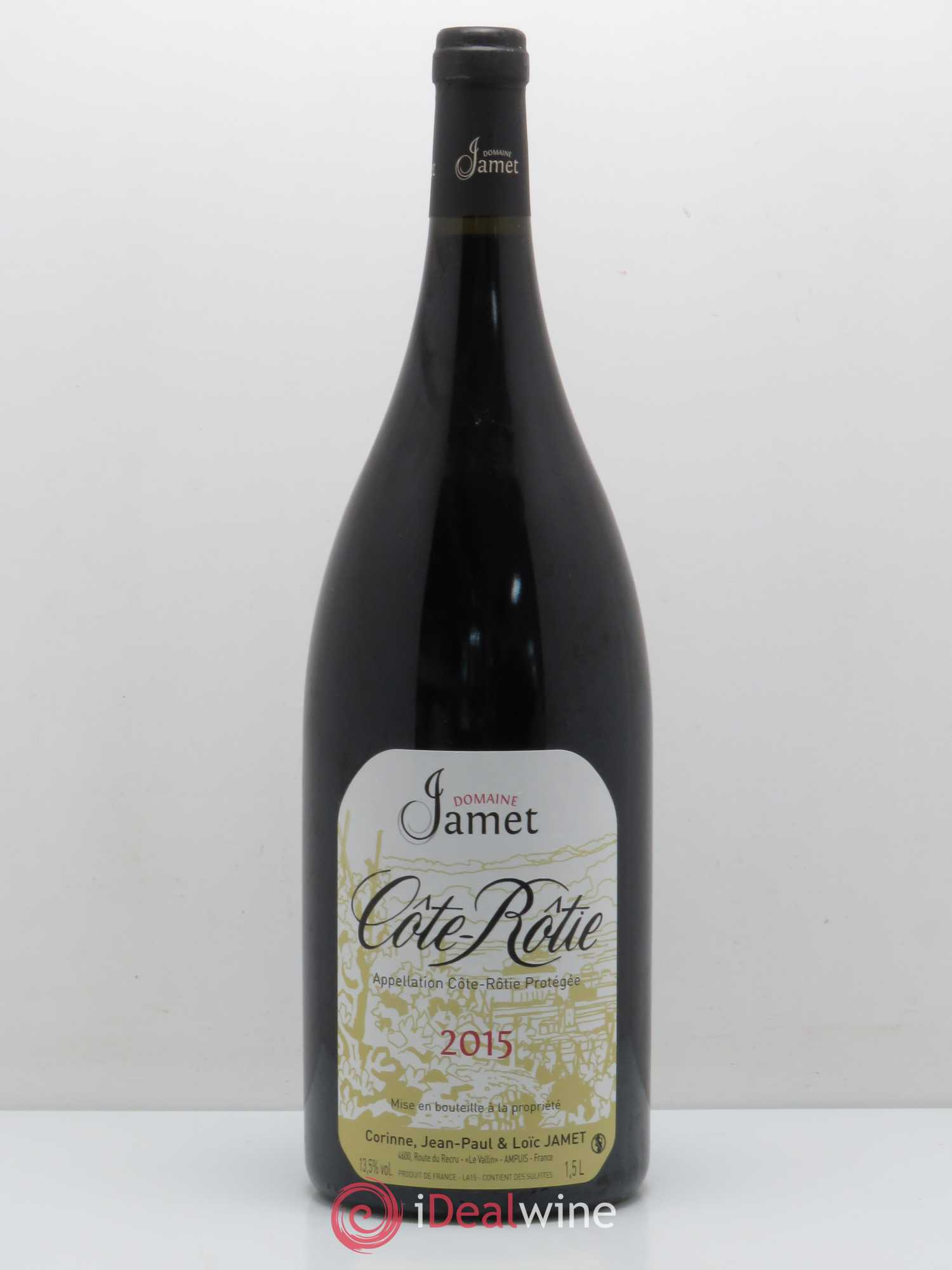 Côte-Rôtie Jamet (Domaine) 2015 - Lot de 1 magnum - 0