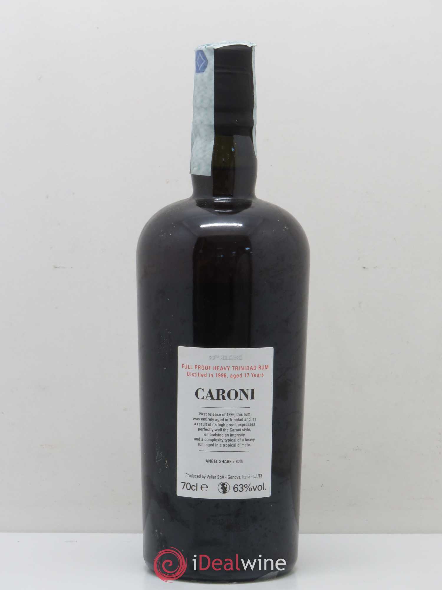 Rhum Caroni Heavy Trinidad Rum Full Proof 17 ans d'age 1996 - Lotto di 1 bottiglia - 1