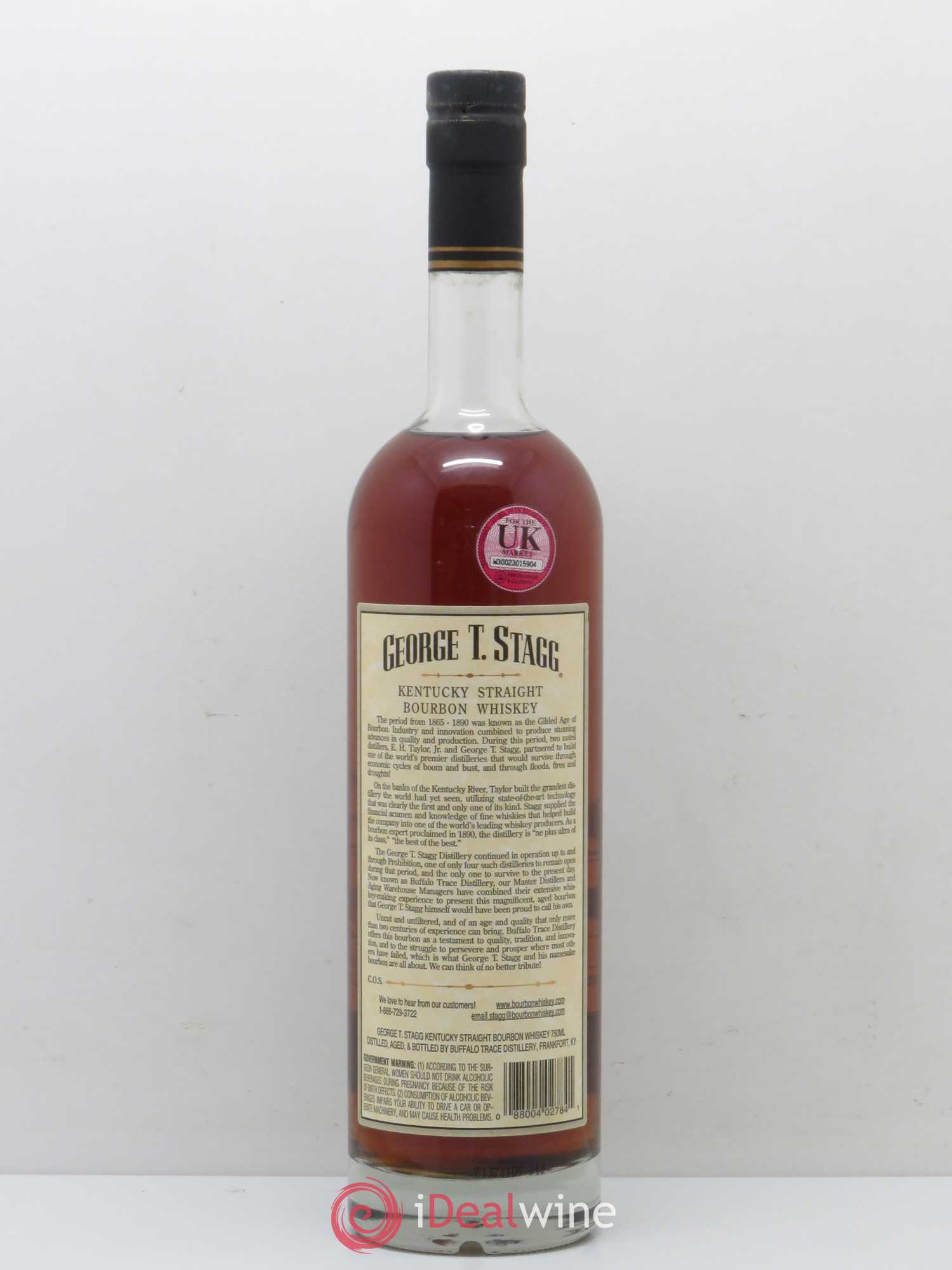 Whisky George T. Stagg Barrel 128,2 proof Limited Edition Kentucky Sytaight Bourbon 2013 - Posten von 1 Flasche - 1