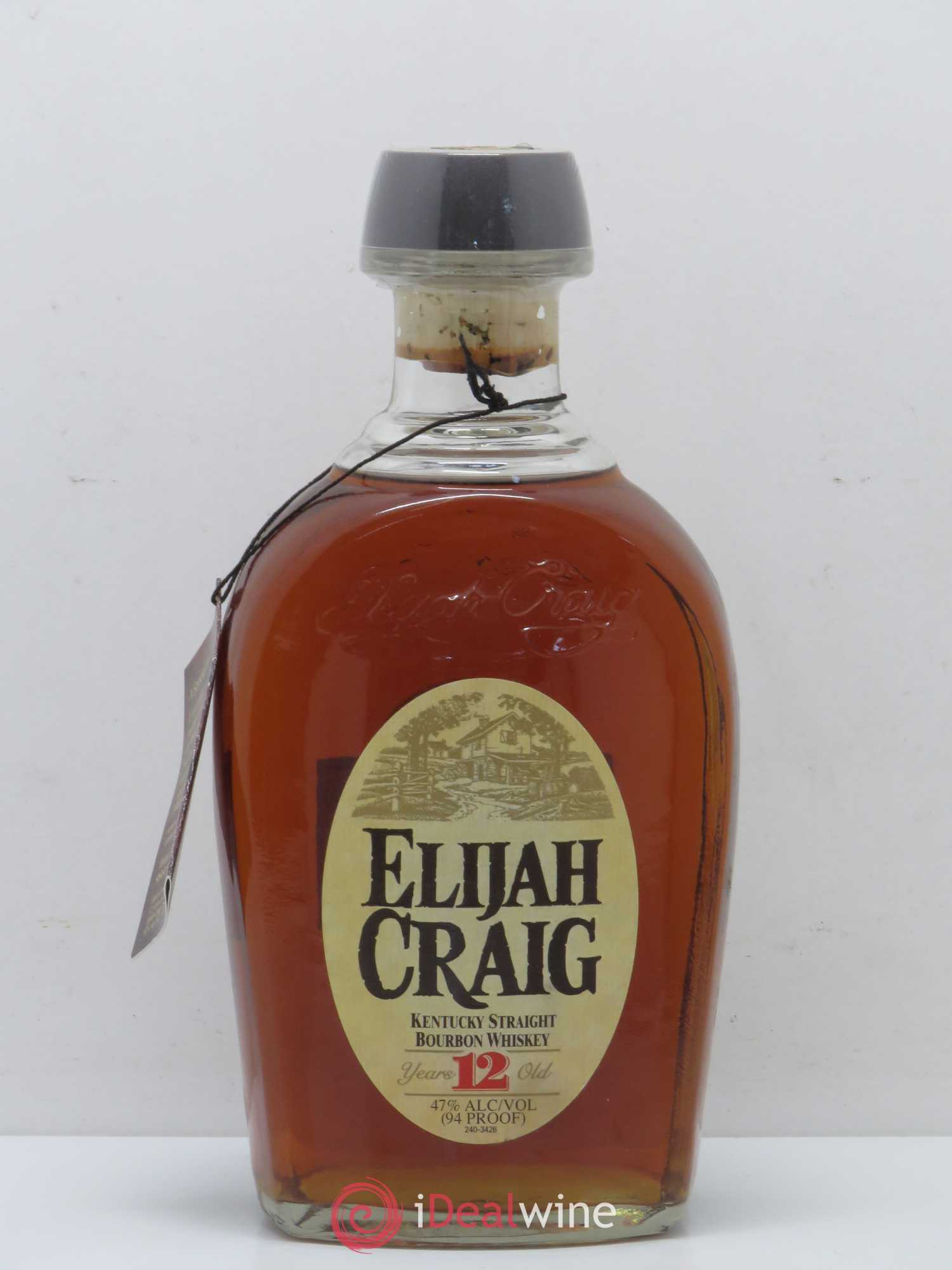 Whisky Elijah Craig Straight bourbon 12 ans Barrel 94 Proof Kentucky Sytaight Bourbon - Posten von 1 Flasche - 0