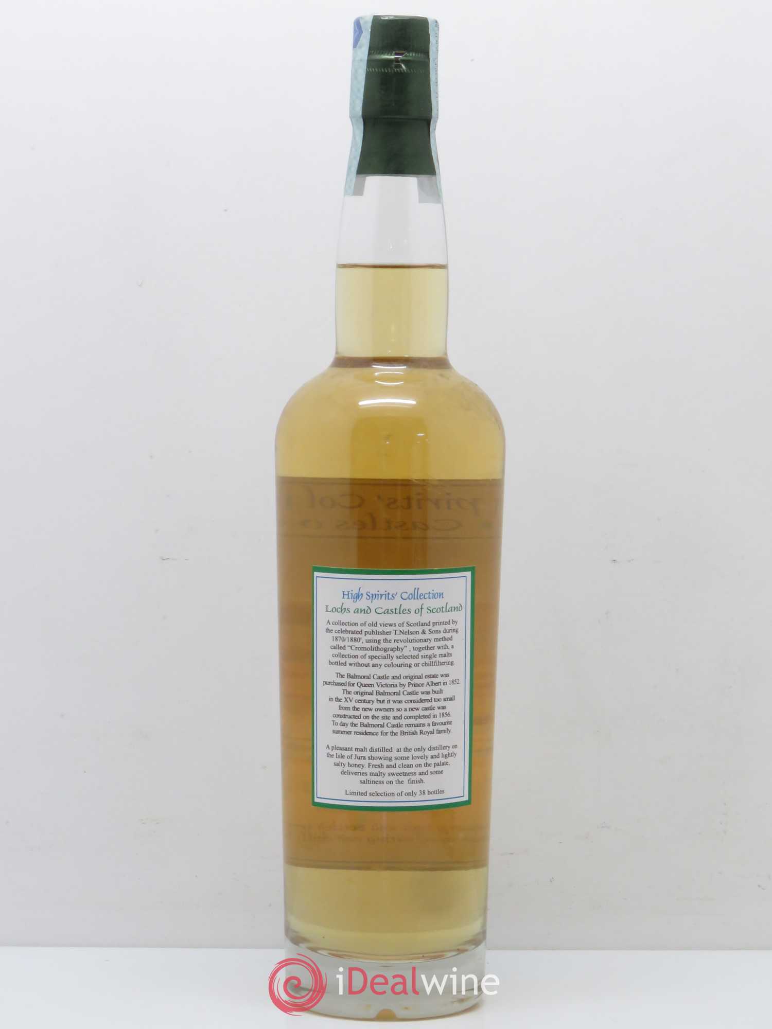 Whisky Jura Single Malt 16 ans High Spirits Selection Lochs and Castles of Scotland - Posten von 1 Flasche - 1
