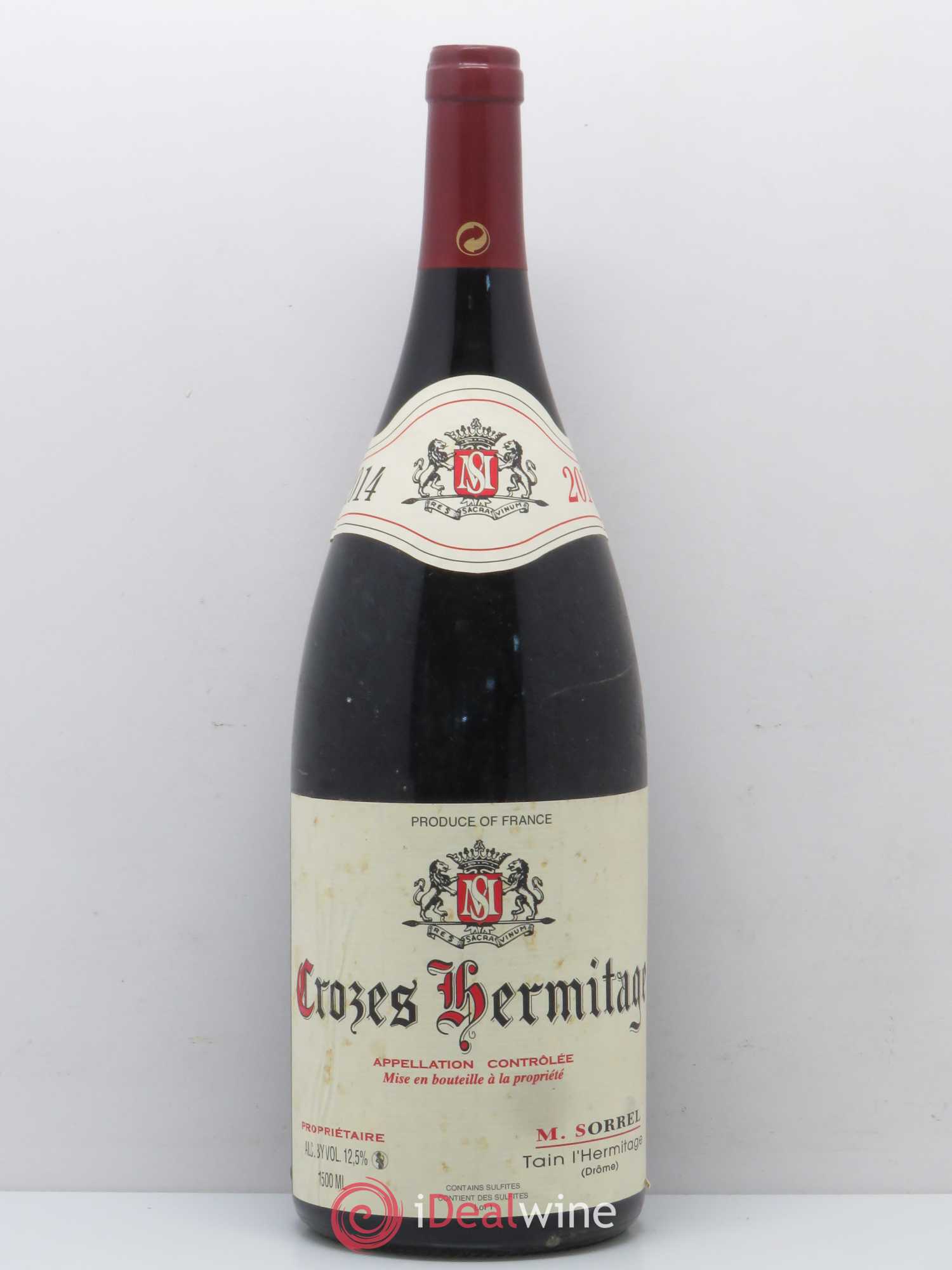 Crozes-Hermitage Domaine Marc Sorrel 2014 - Posten von 1 Magnum - 0