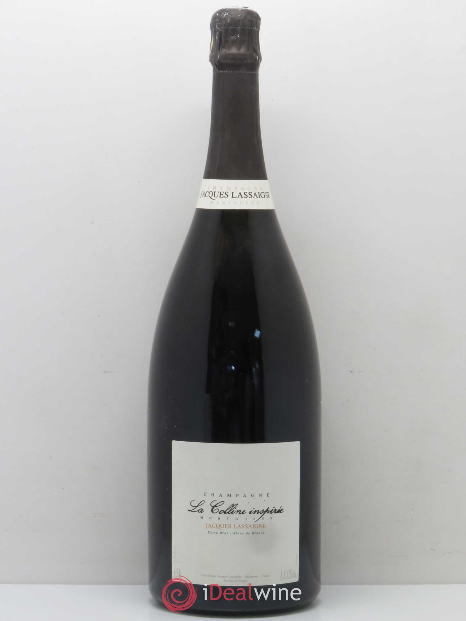 La Colline Inspirée Blanc de Blancs Extra-Brut Jacques Lassaigne - Lot de 1 magnum - 0