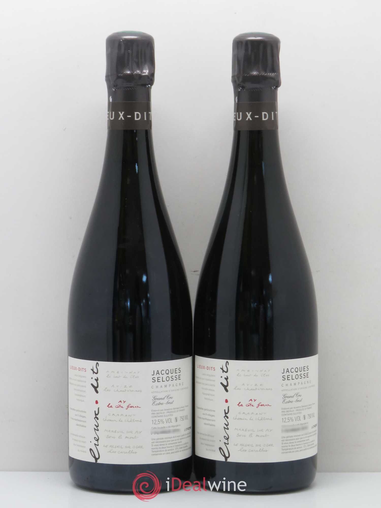 La Côte Faron Blanc de Noirs Grand Cru Extra-Brut Jacques Selosse - Lot de 2 bouteilles - 0