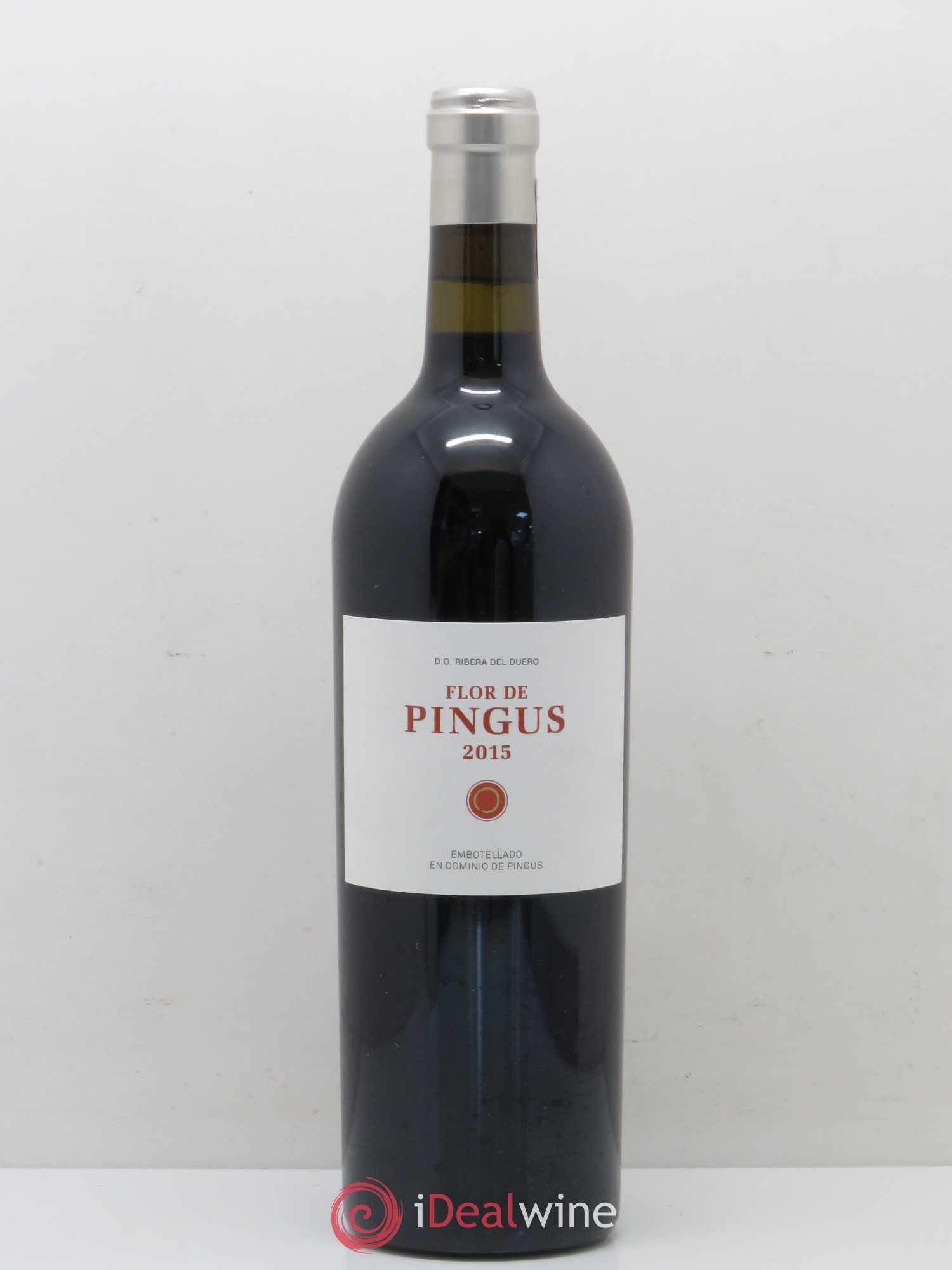 Ribera Del Duero Flor de Pingus Dominio de Pingus - Peter Sisseck 2015 - Lot de 1 bouteille - 0