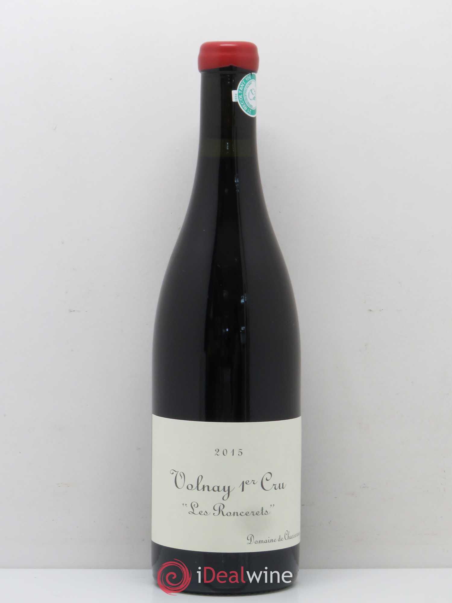 Volnay 1er Cru Les Roncerets Domaine de Chassorney Frederic Cossard 2015 - Posten von 1 Flasche - 0
