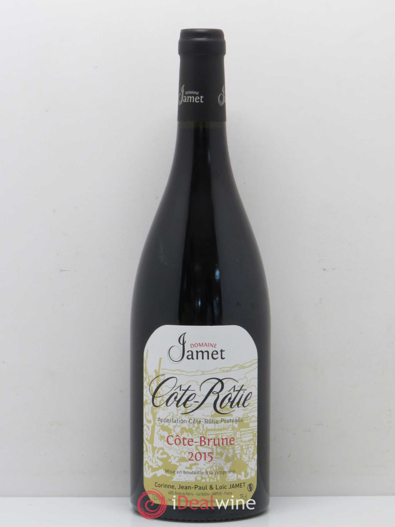 Côte-Rôtie Côte Brune Jamet (Domaine) 2015 - Lot de 1 bouteille - 0