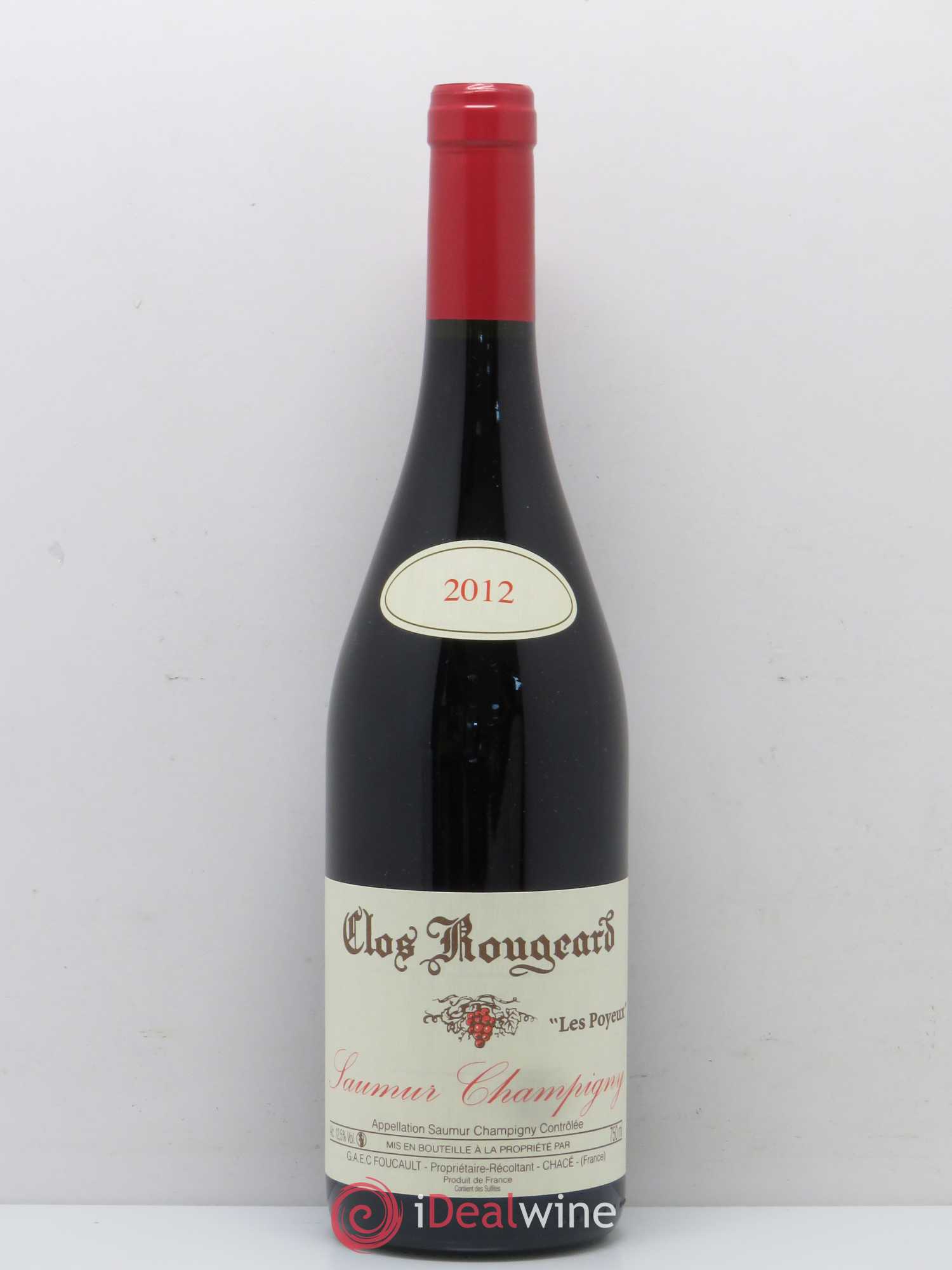Saumur-Champigny Les Poyeux Clos Rougeard 2012 - Lot de 1 bouteille - 0