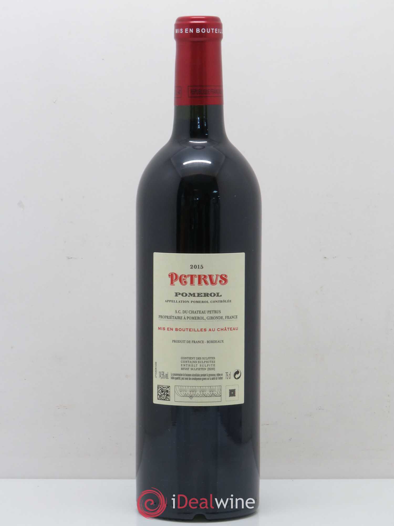Petrus 2015 - Lot de 1 bouteille - 1