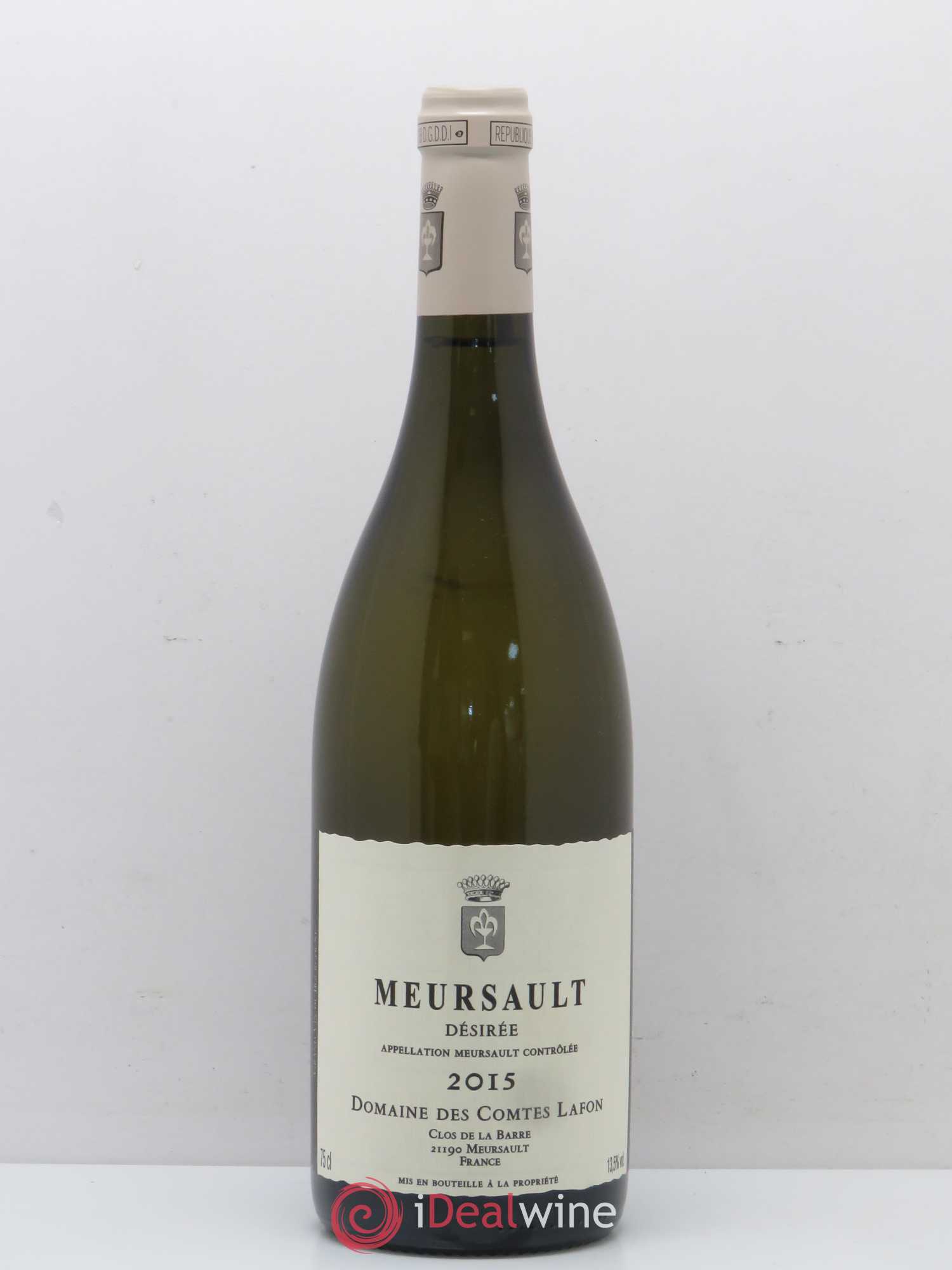 Meursault Désirée Comtes Lafon (Domaine des) 2015 - Lot de 1 bouteille - 0