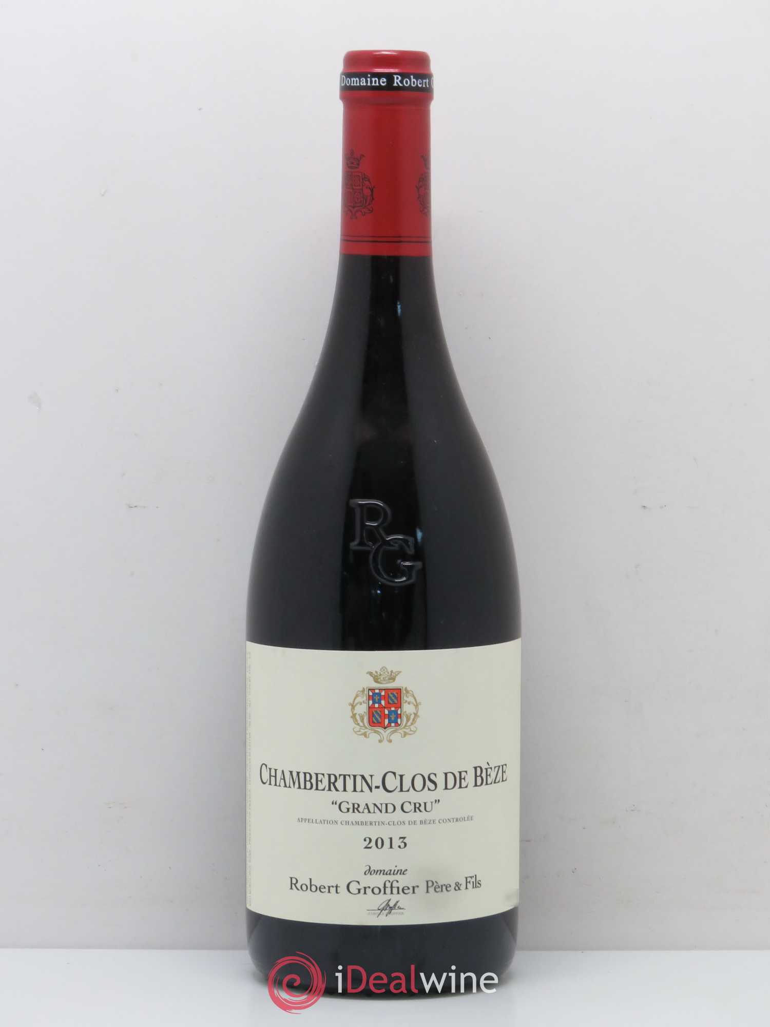 Chambertin Clos de Bèze Grand Cru Robert Groffier Père & Fils (Domaine) 2013 - Lot de 1 bouteille - 0