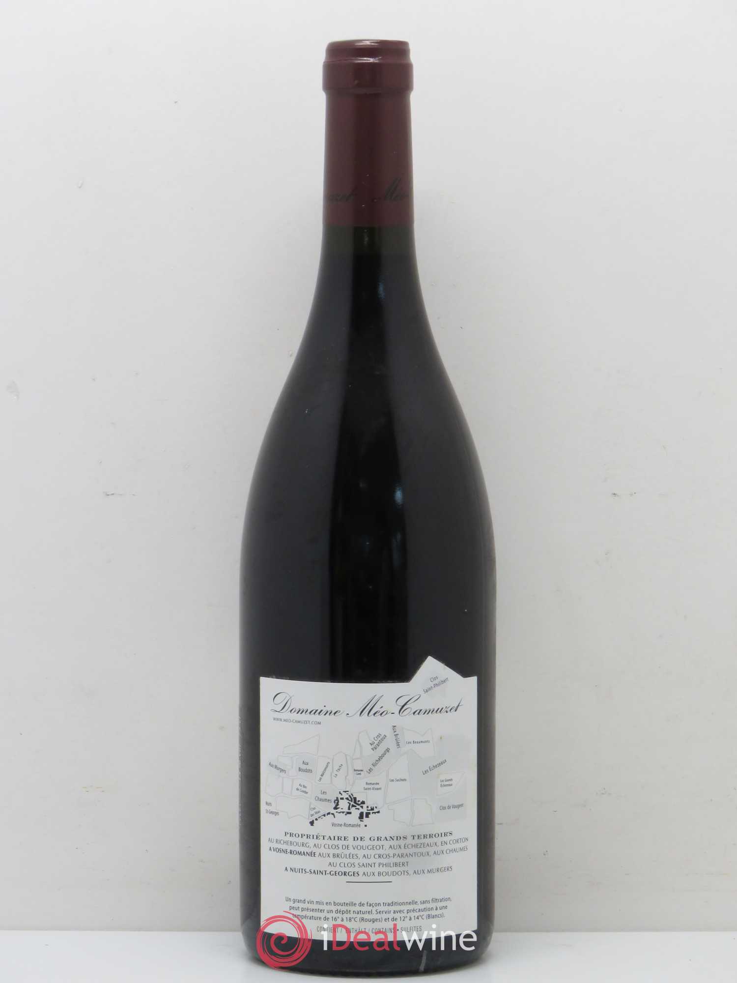 Vosne-Romanée 1er Cru Au Cros Parantoux Méo-Camuzet (Domaine) 2010 - Lot de 1 bouteille - 1