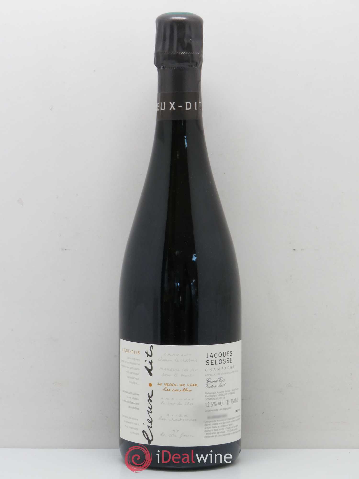 Les Carelles Blanc de Blancs Jacques Selosse - Lot de 1 bouteille - 0