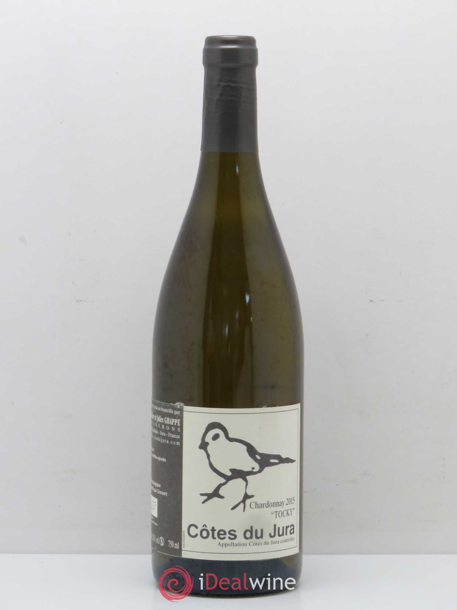 Côtes du Jura Chardonnay Trocky Didier et Jules Grappe 2015 - Posten von 1 Flasche - 0