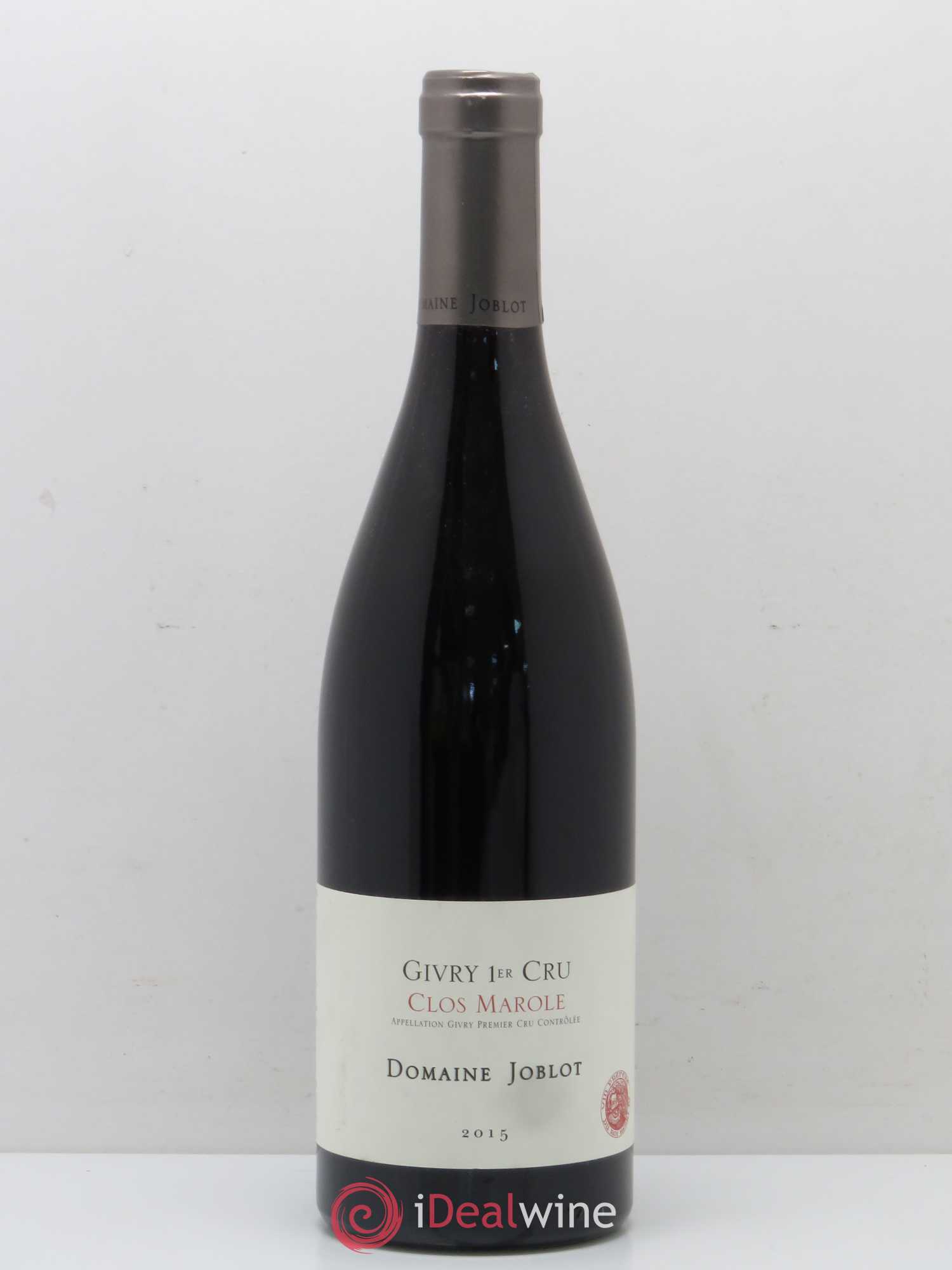 Givry 1er Cru Clos Marole Joblot (Domaine) 2015 - Lot de 1 bouteille - 0