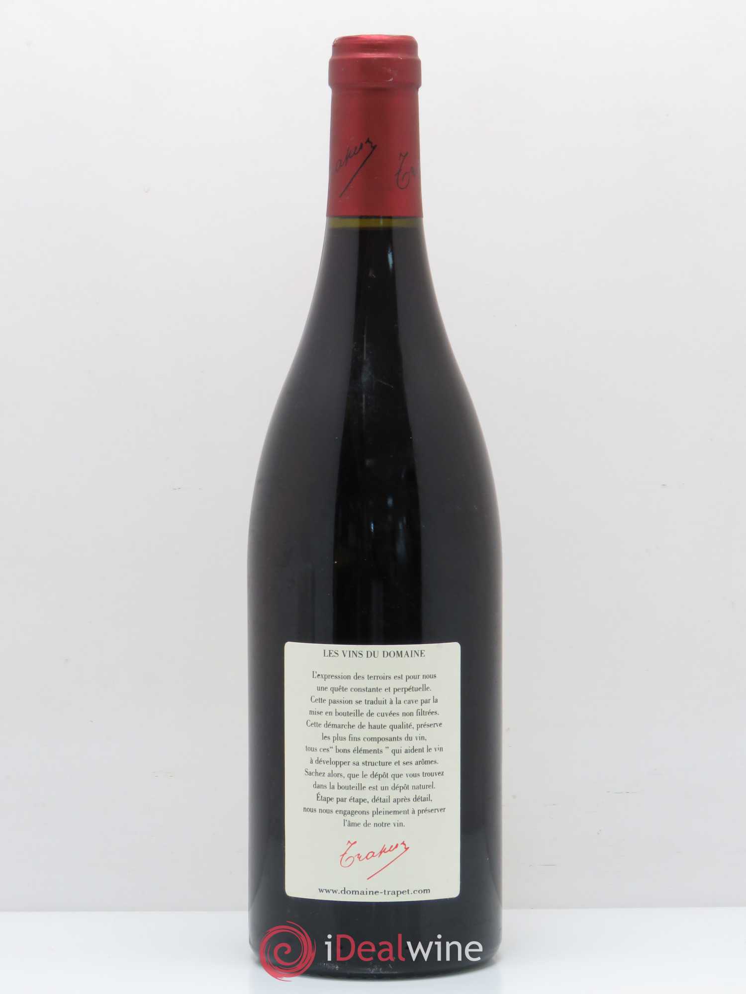 Chambertin Grand Cru Domaine Trapet 2003 - Lot de 1 bouteille - 1