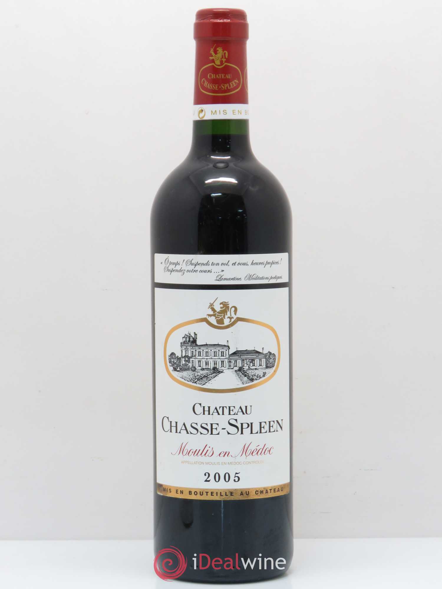 Château Chasse Spleen 2005 - Lot de 1 bouteille - 0