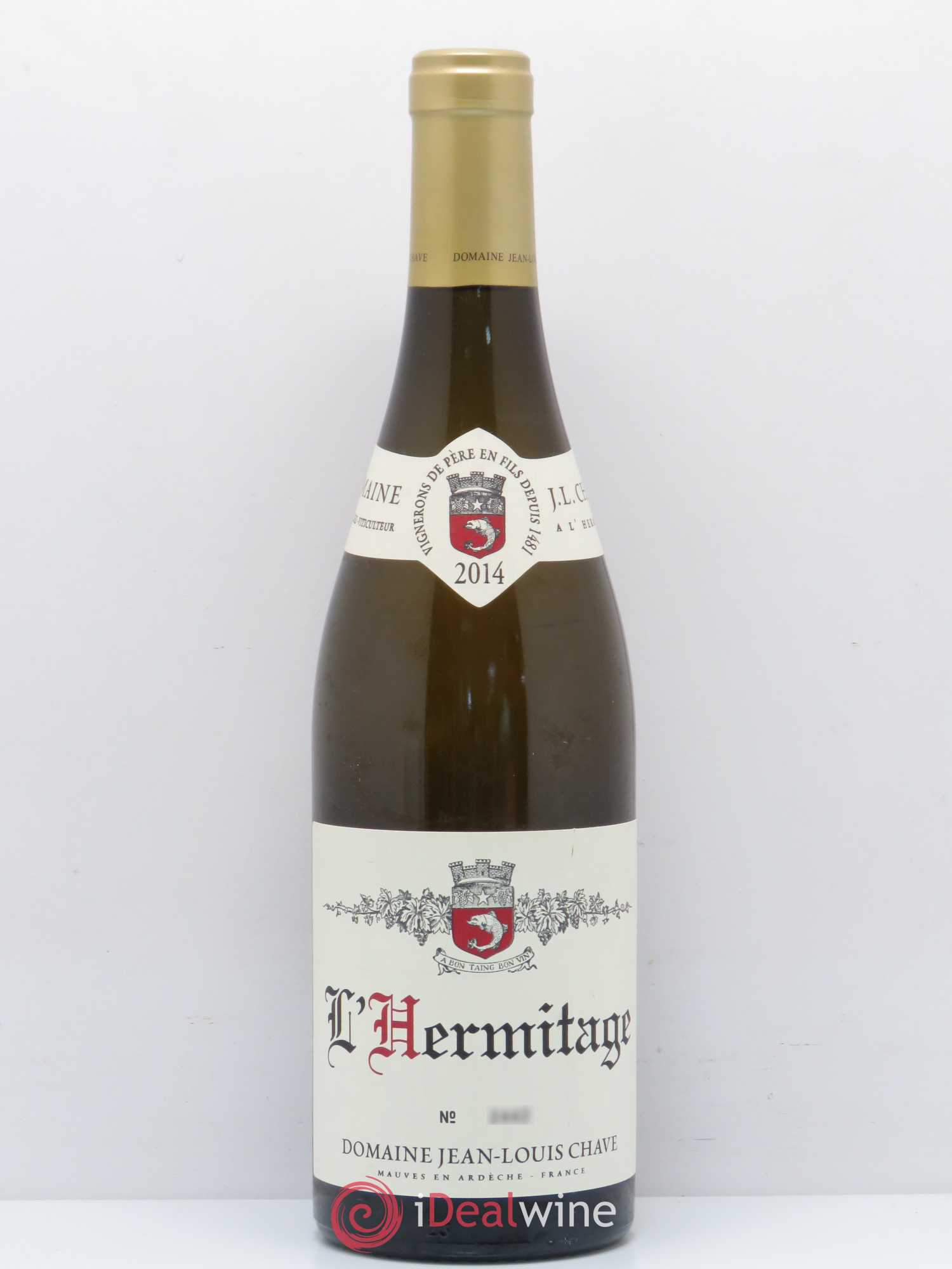 Hermitage Jean-Louis Chave 2014 - Lot de 1 bouteille - 0