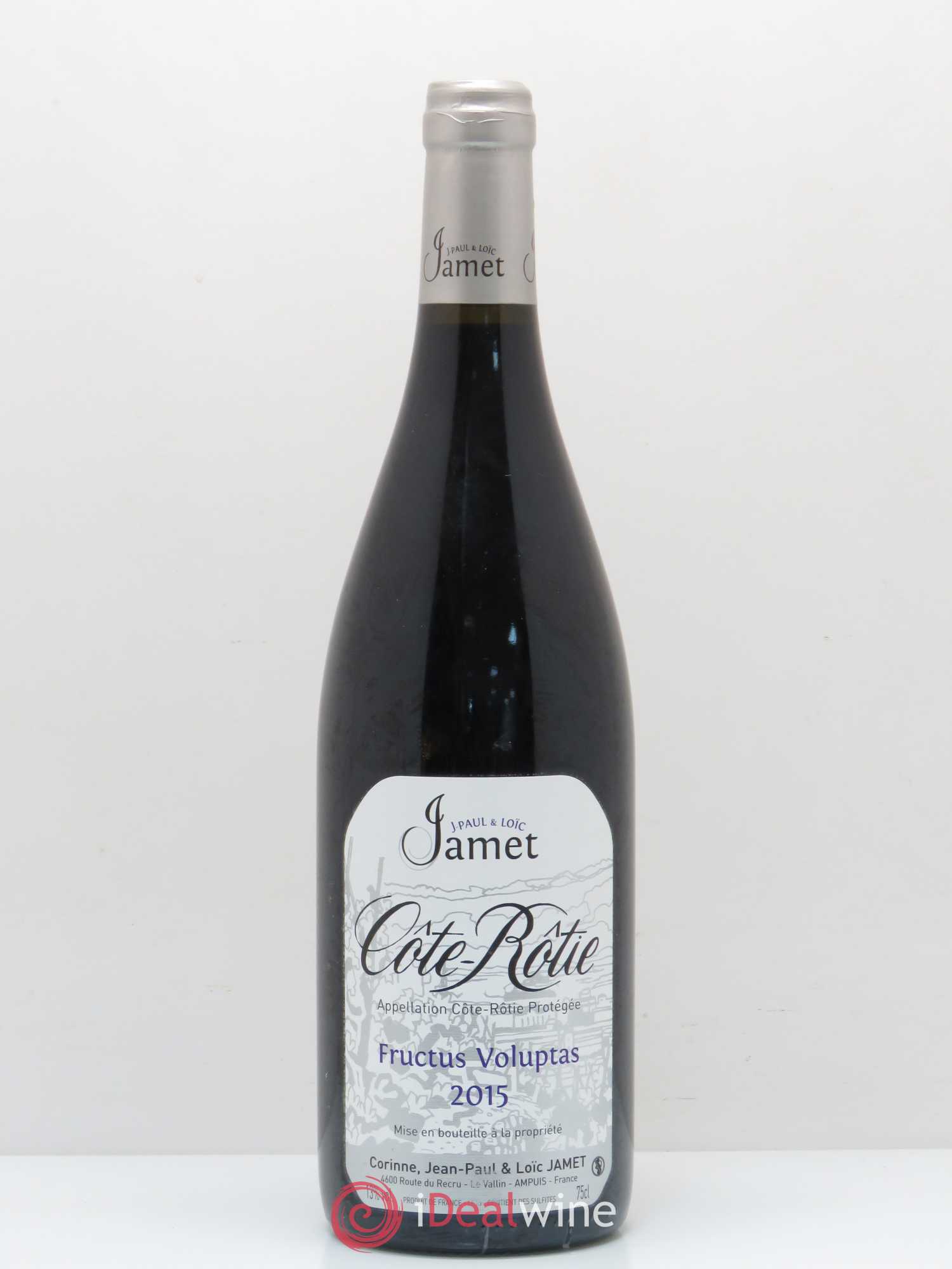 Côte-Rôtie Fructus Voluptas Jamet (Domaine) 2015 - Lot de 1 bouteille - 0