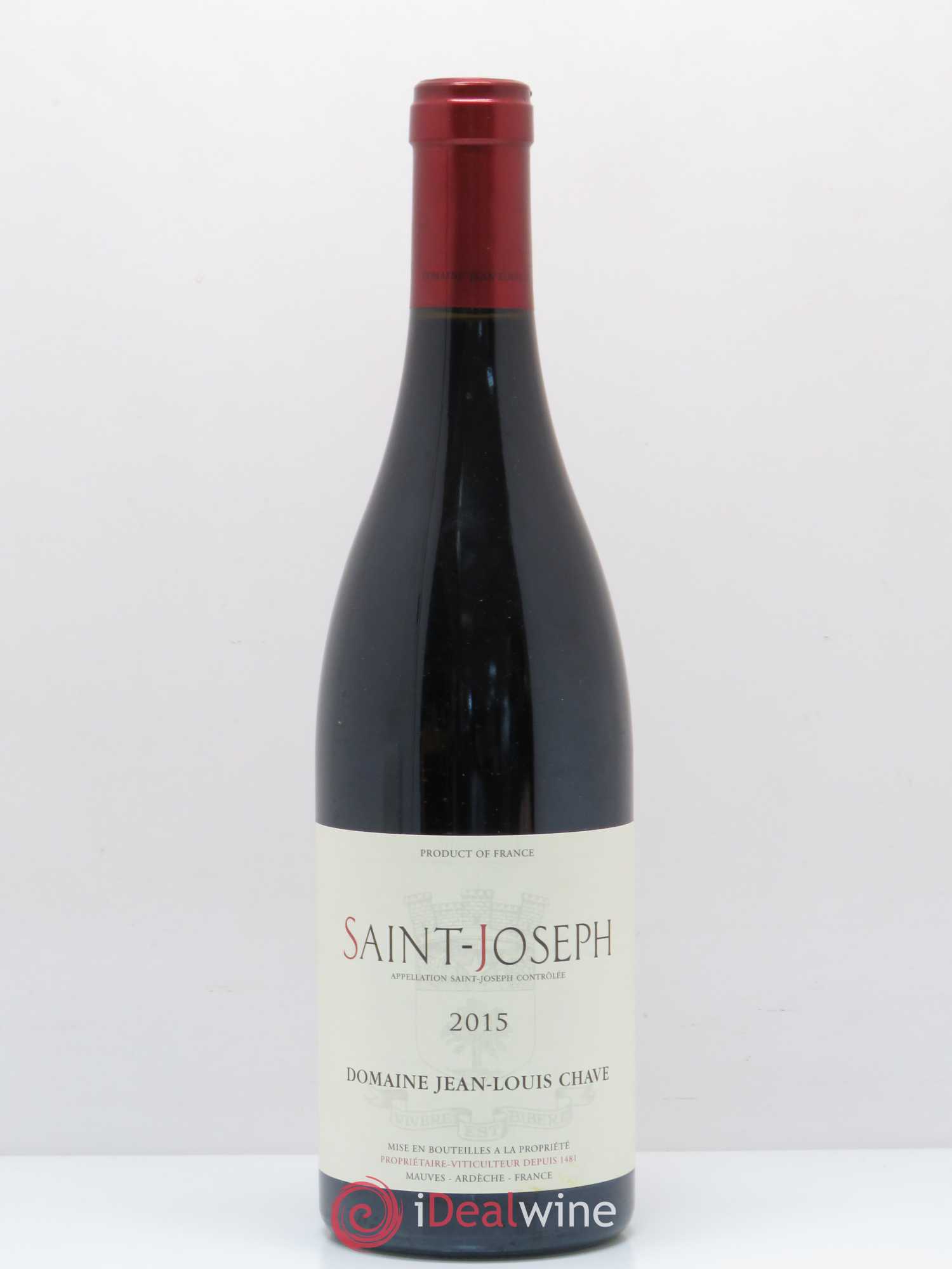 Saint-Joseph Jean-Louis Chave 2015 - Lot de 1 bouteille - 0
