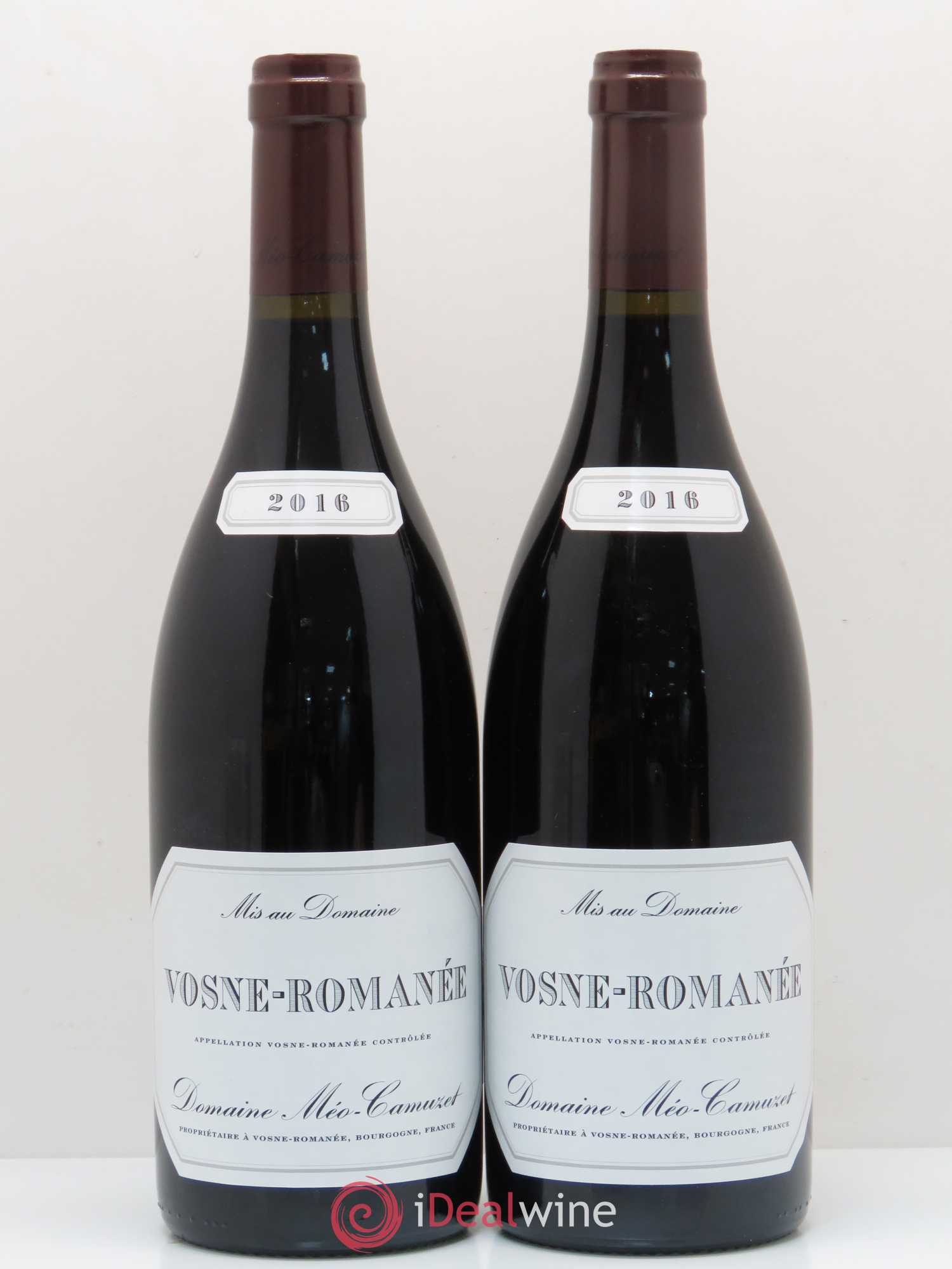 Vosne-Romanée Méo-Camuzet (Domaine) 2016 - Lot de 2 bouteilles - 0