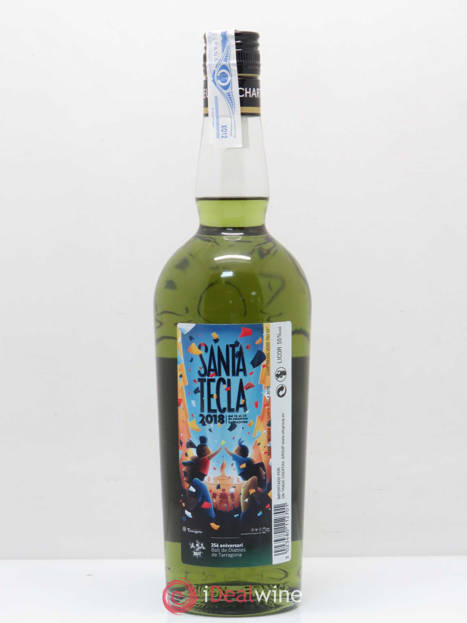 Chartreuse Pères Chartreux Chartreuse Verte Santa Tecla 2018 - Lot de 1 bouteille - 1