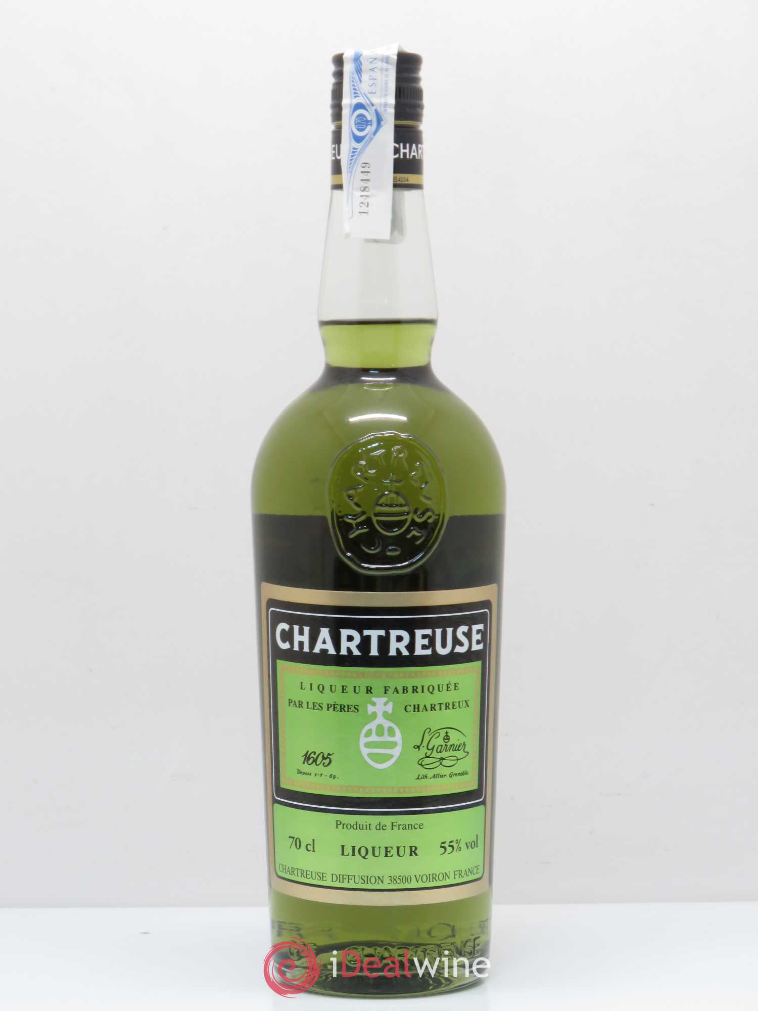 Chartreuse Pères Chartreux Chartreuse Verte Santa Tecla 2018 - Lot de 1 bouteille - 0