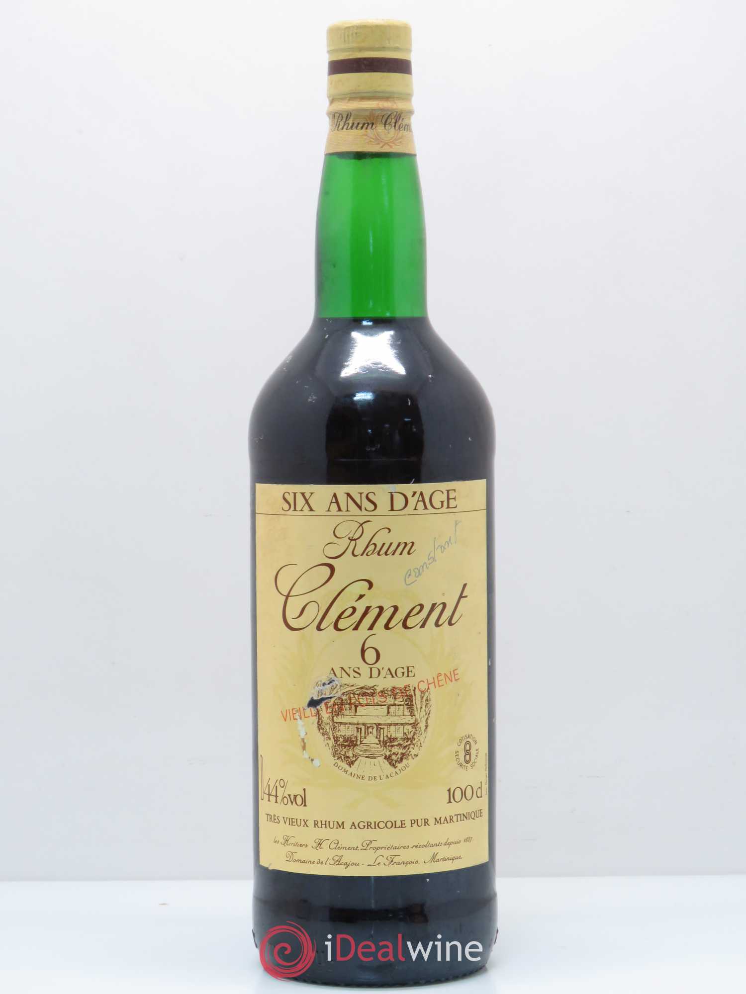 Rhum Agricole Martinique Habitation Clément - Posten von 1 Flasche - 0