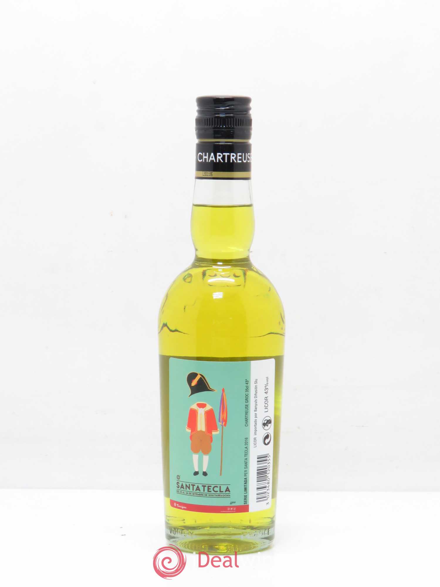 Chartreuse Pères Chartreux Jaune Santa Tecla Degré 43 2016 - Posten von 1 Demi-Flasche - 1