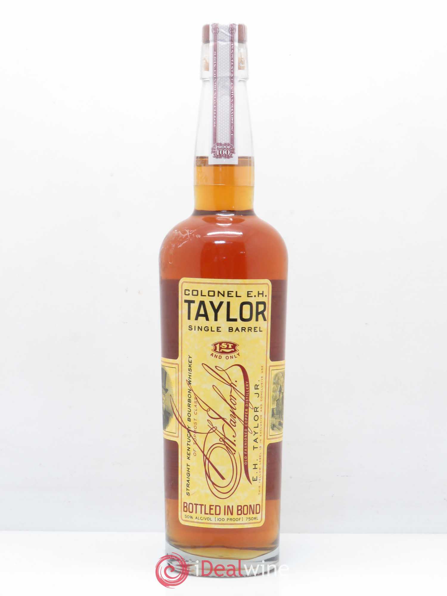 Whisky Taylor Small Batch Bourbon Kentucky USA Single barrel - Posten von 1 Flasche - 0
